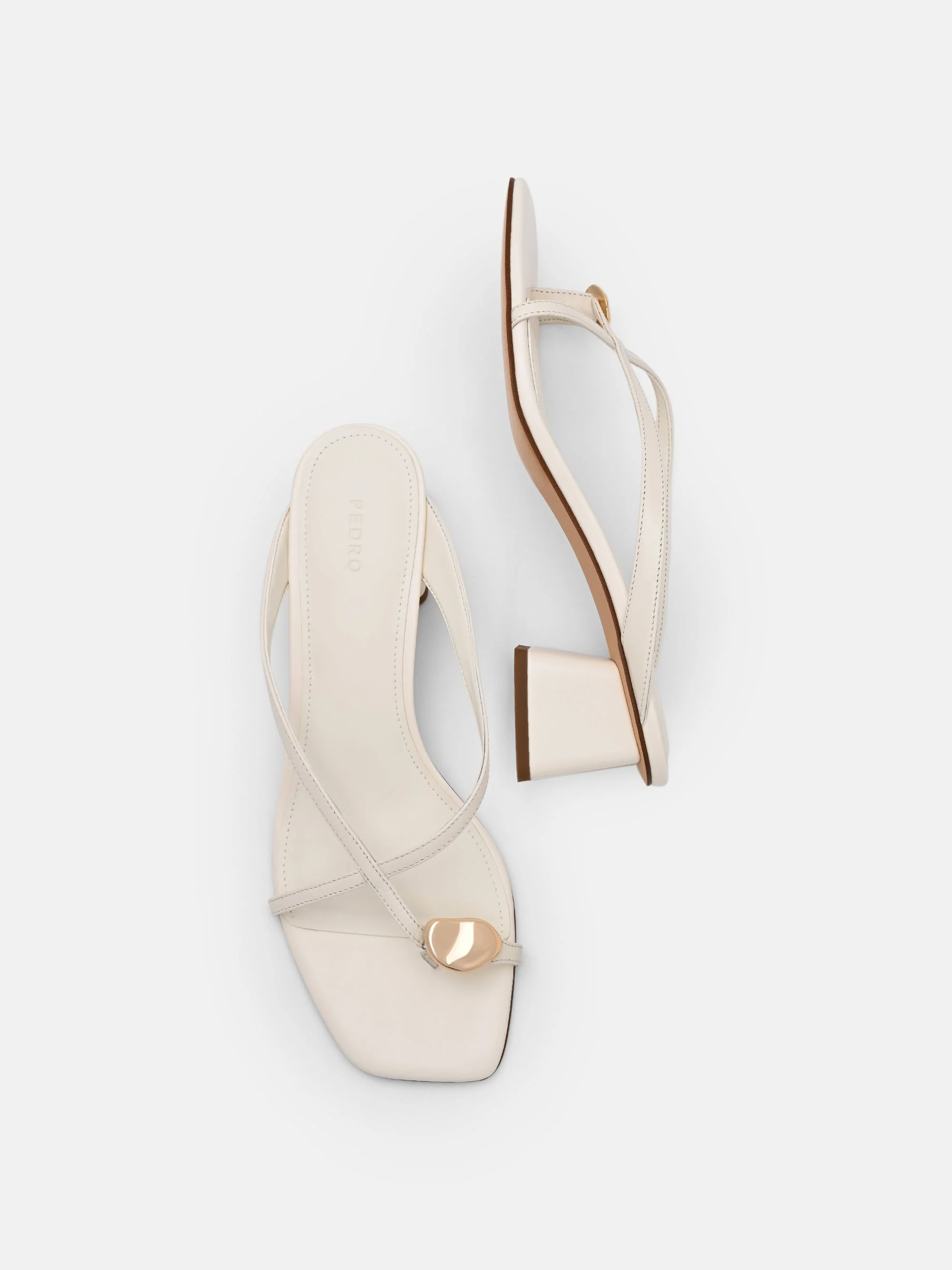 Alexis Leather Block Heel Sandals - Image 10