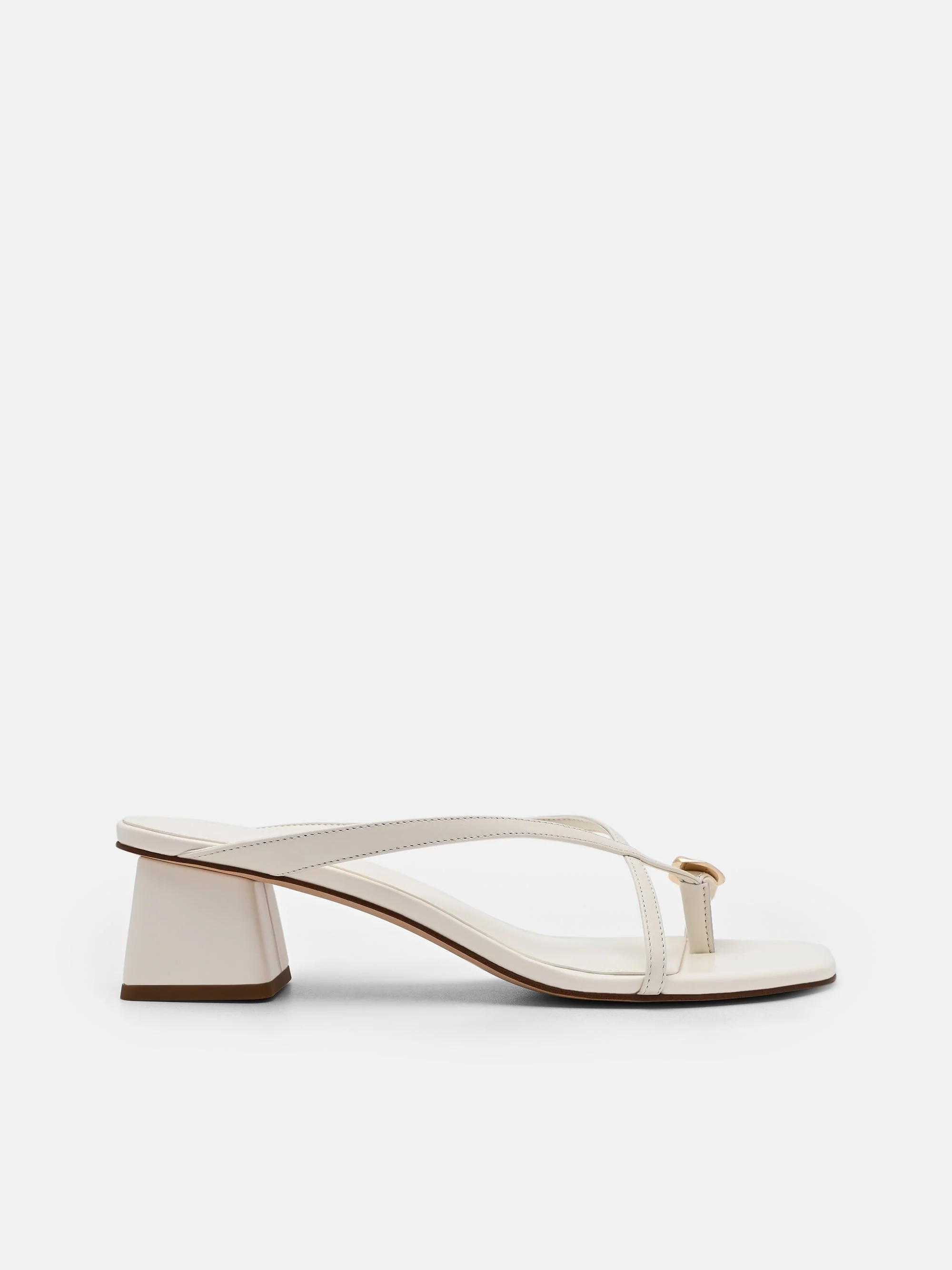 Alexis Leather Block Heel Sandals - Image 6