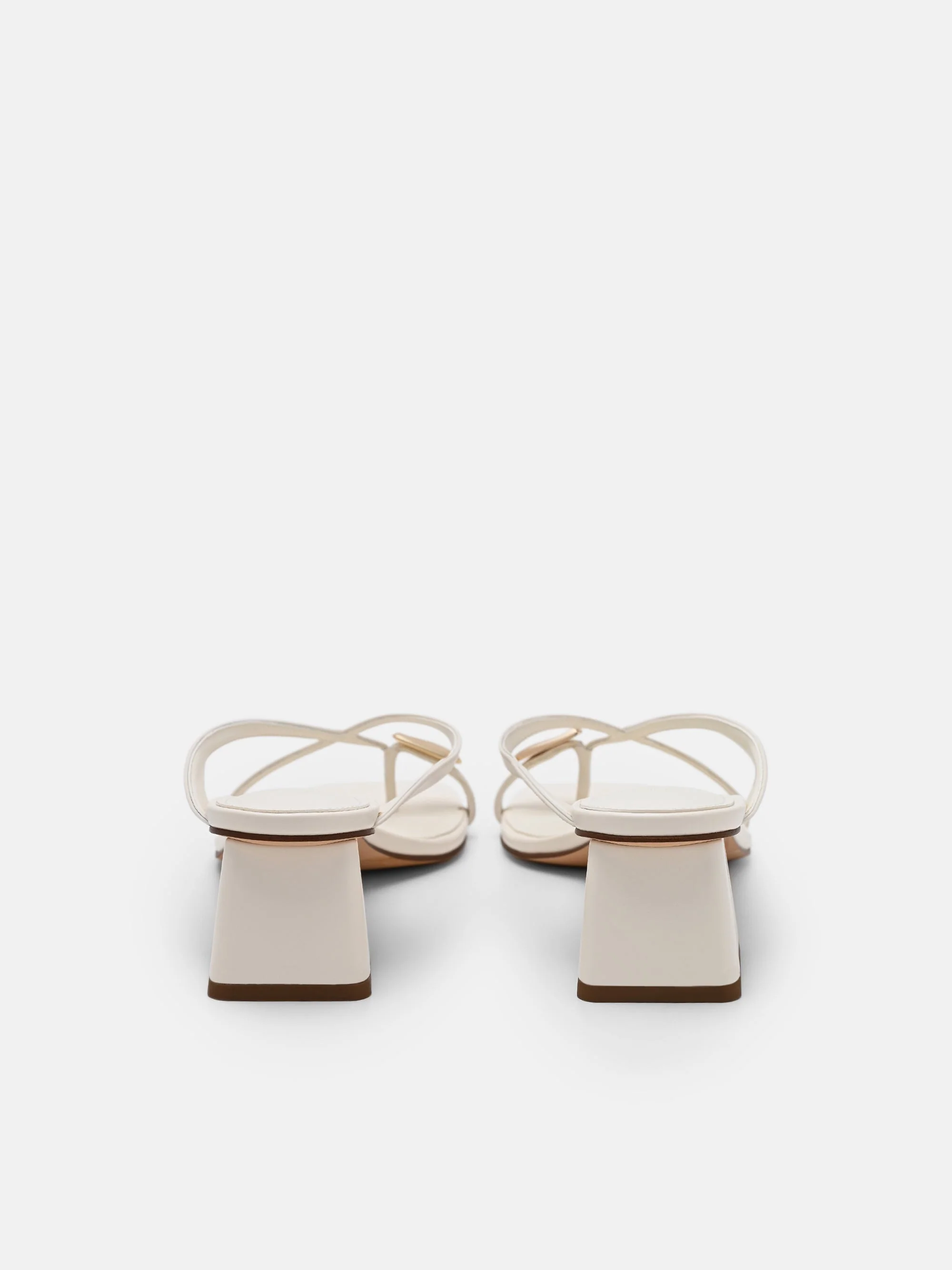 Alexis Leather Block Heel Sandals - Image 9