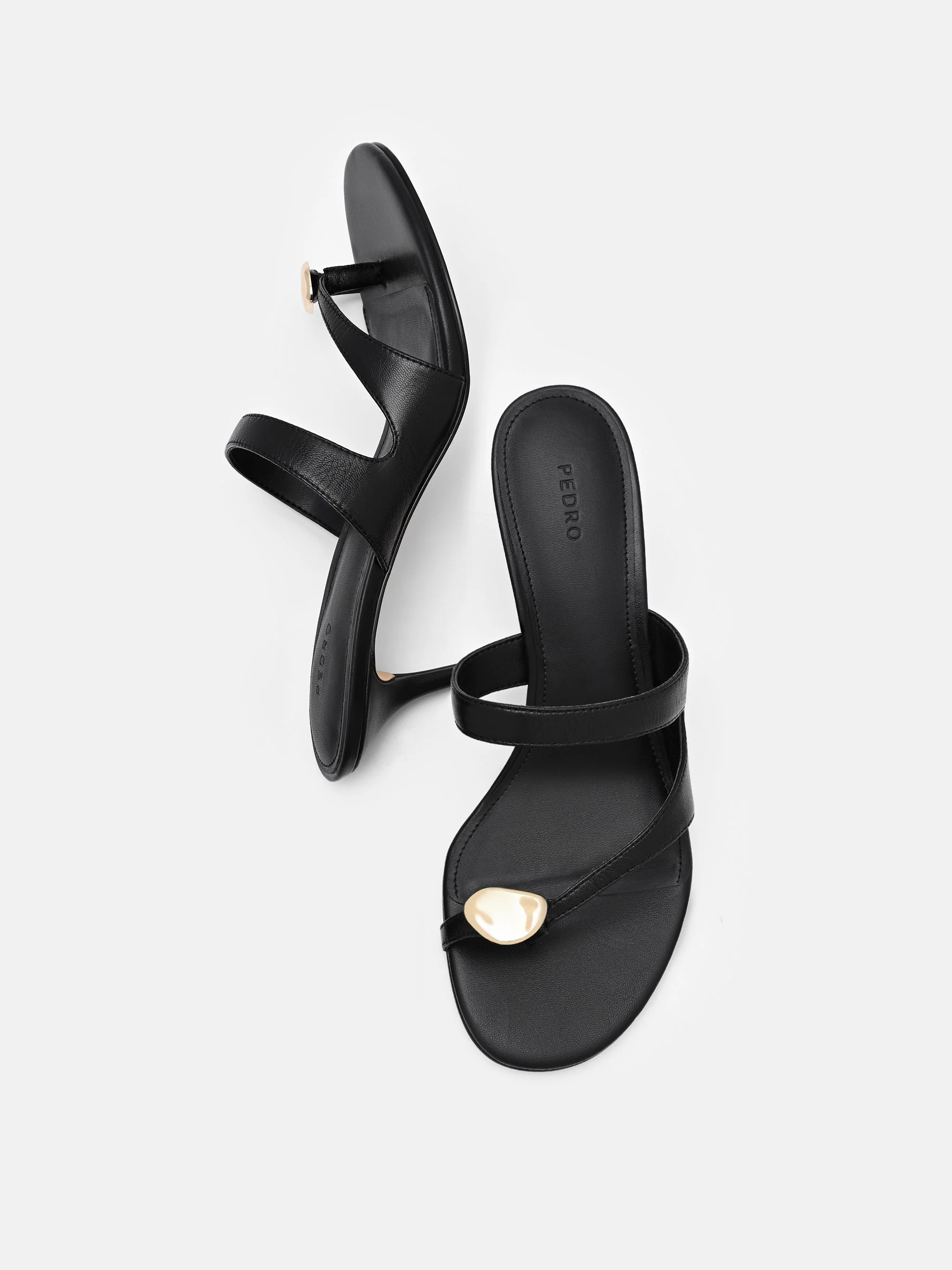 Alexis Leather Stiletto Heel Sandals - Image 10