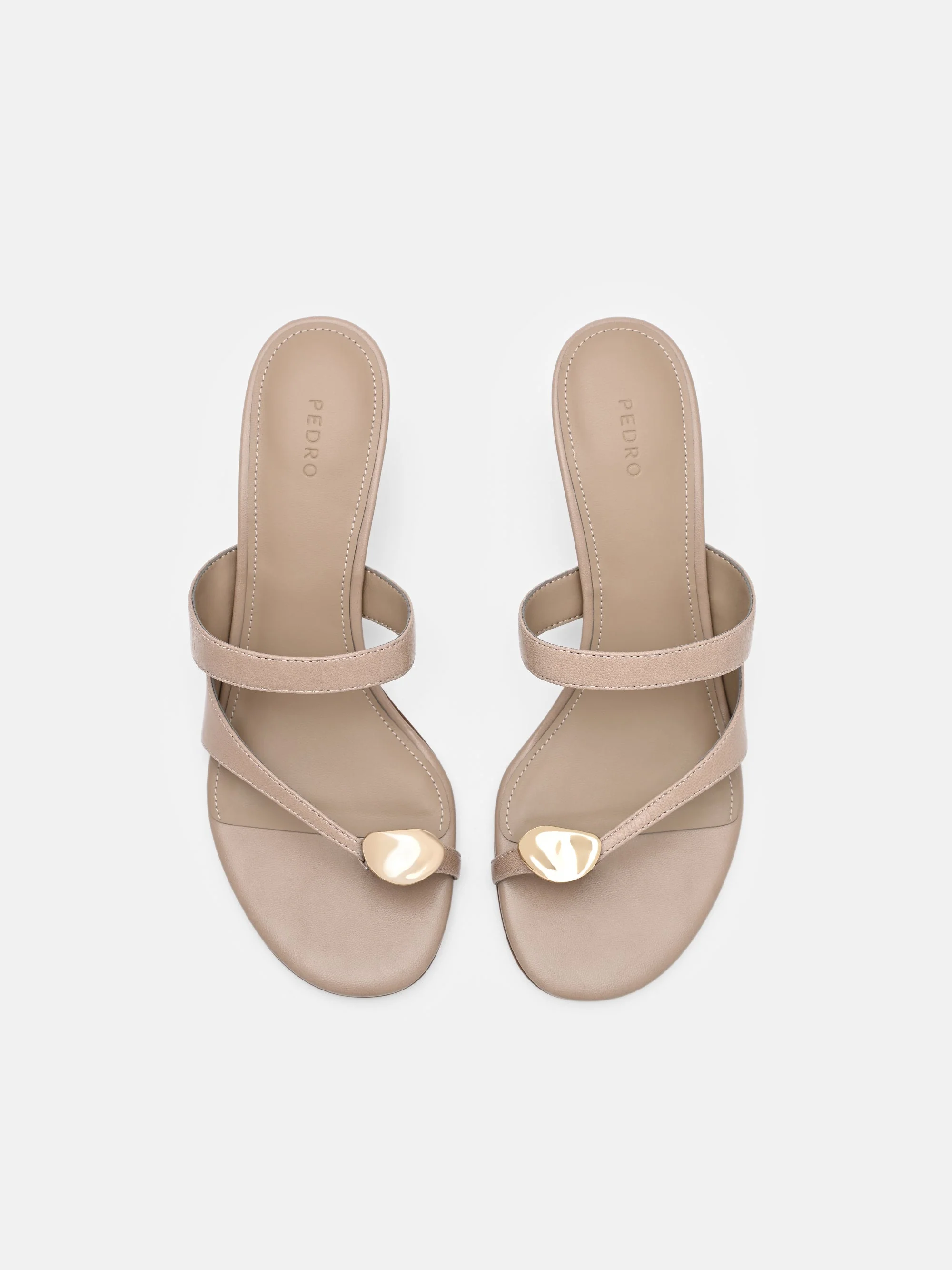 Alexis Leather Stiletto Heel Sandals - Image 3