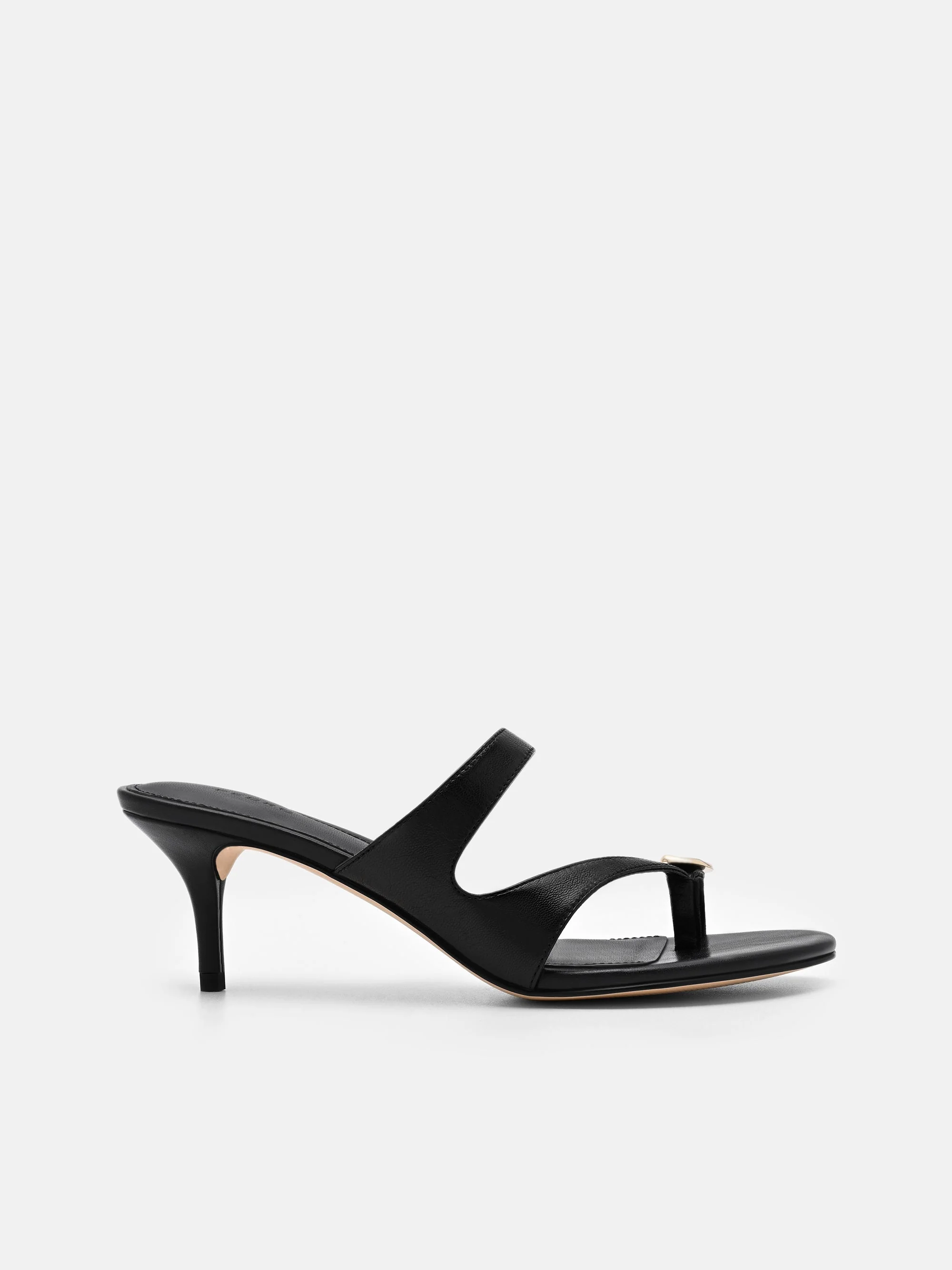 Alexis Leather Stiletto Heel Sandals - Image 6