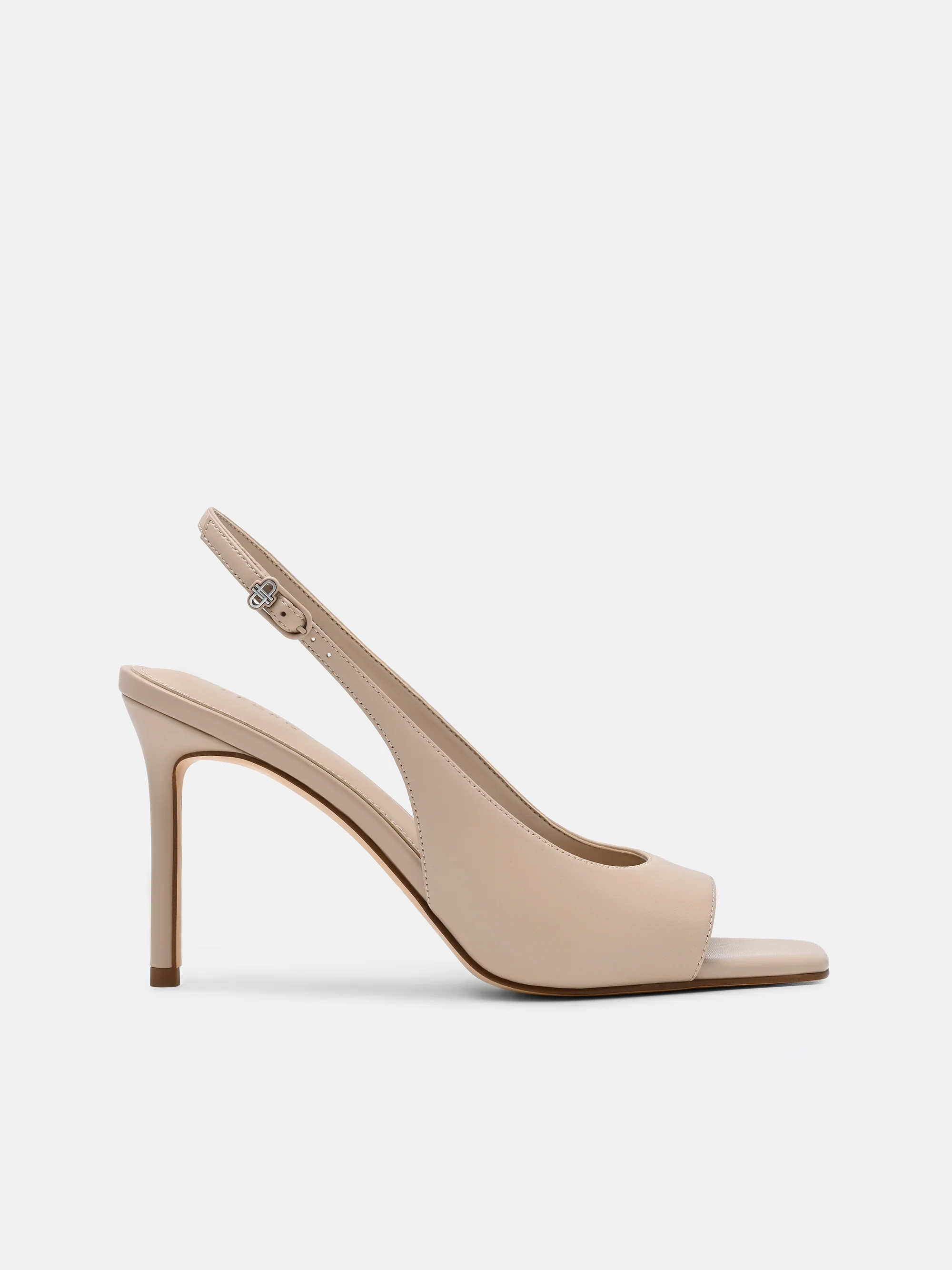 Marina Leather Heel Sandals