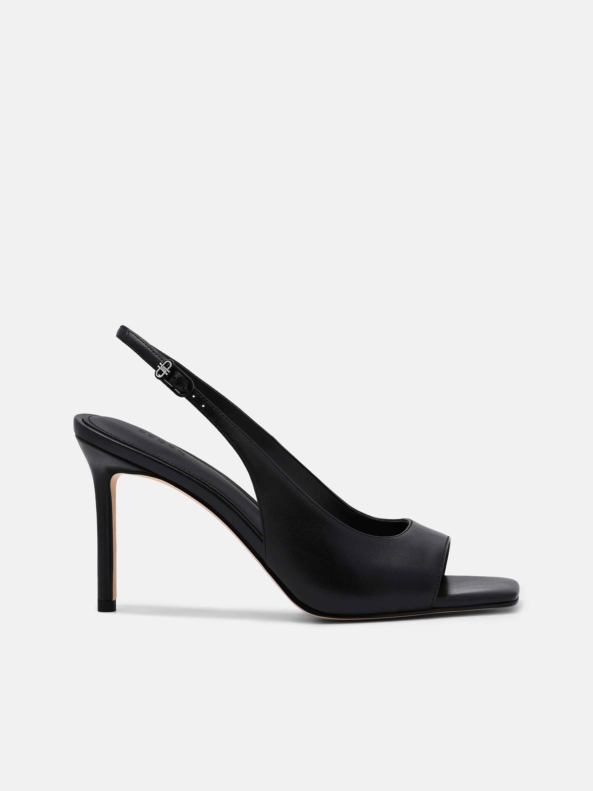 Marina Leather Heel Sandals - Image 11