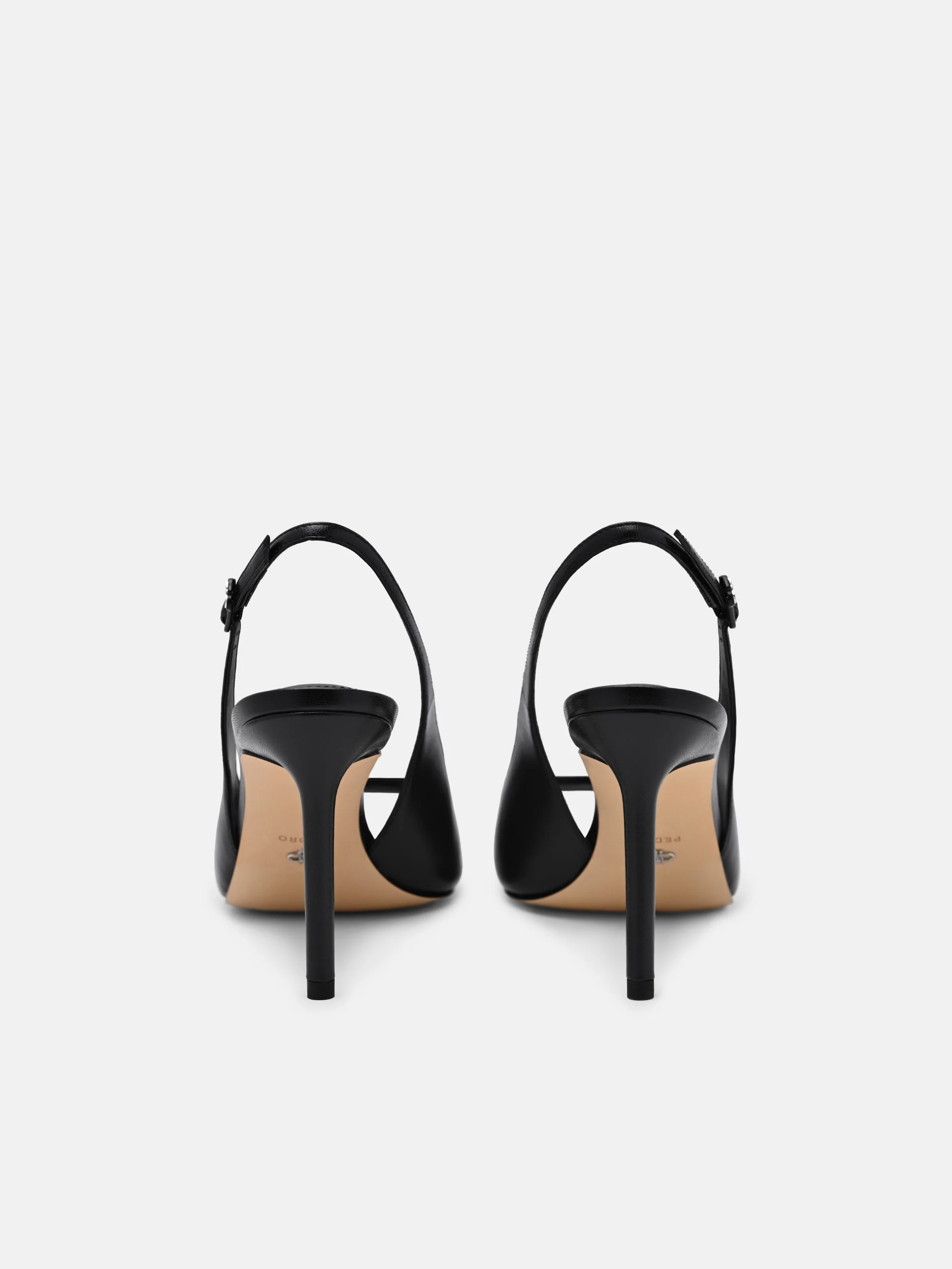 Marina Leather Heel Sandals - Image 14