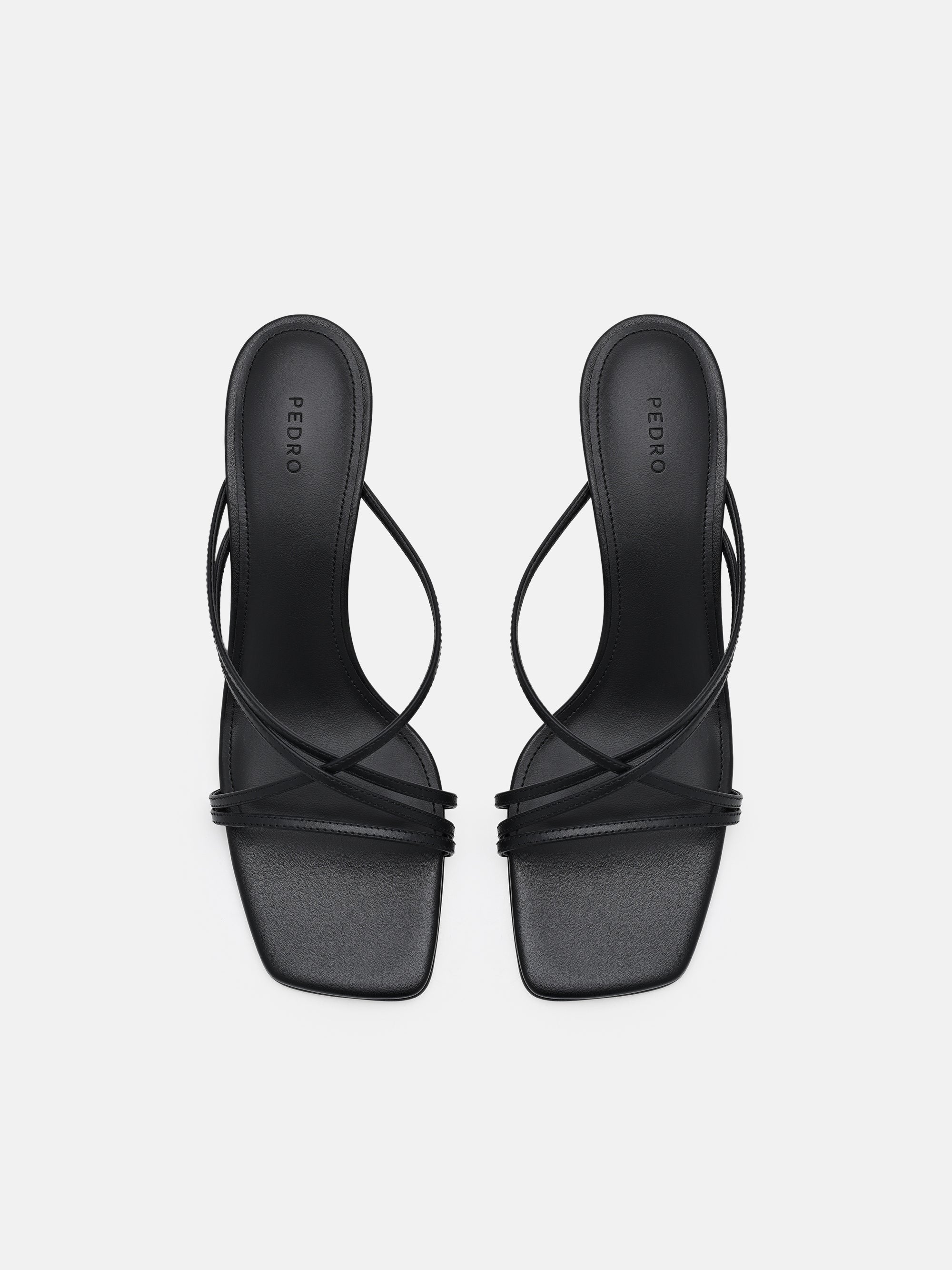 Sydney Leather Heel Sandals - Image 12