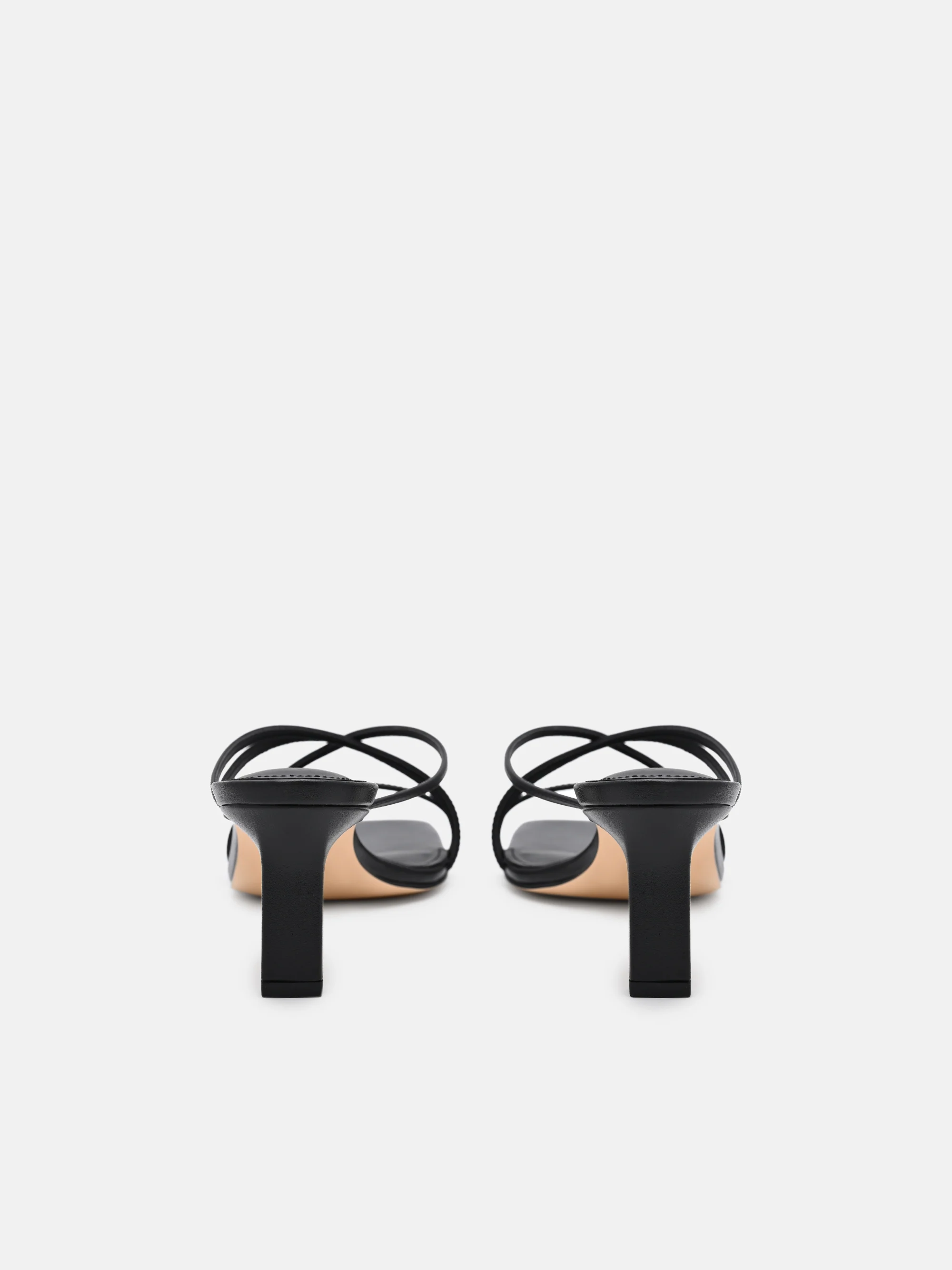 Sydney Leather Heel Sandals - Image 13