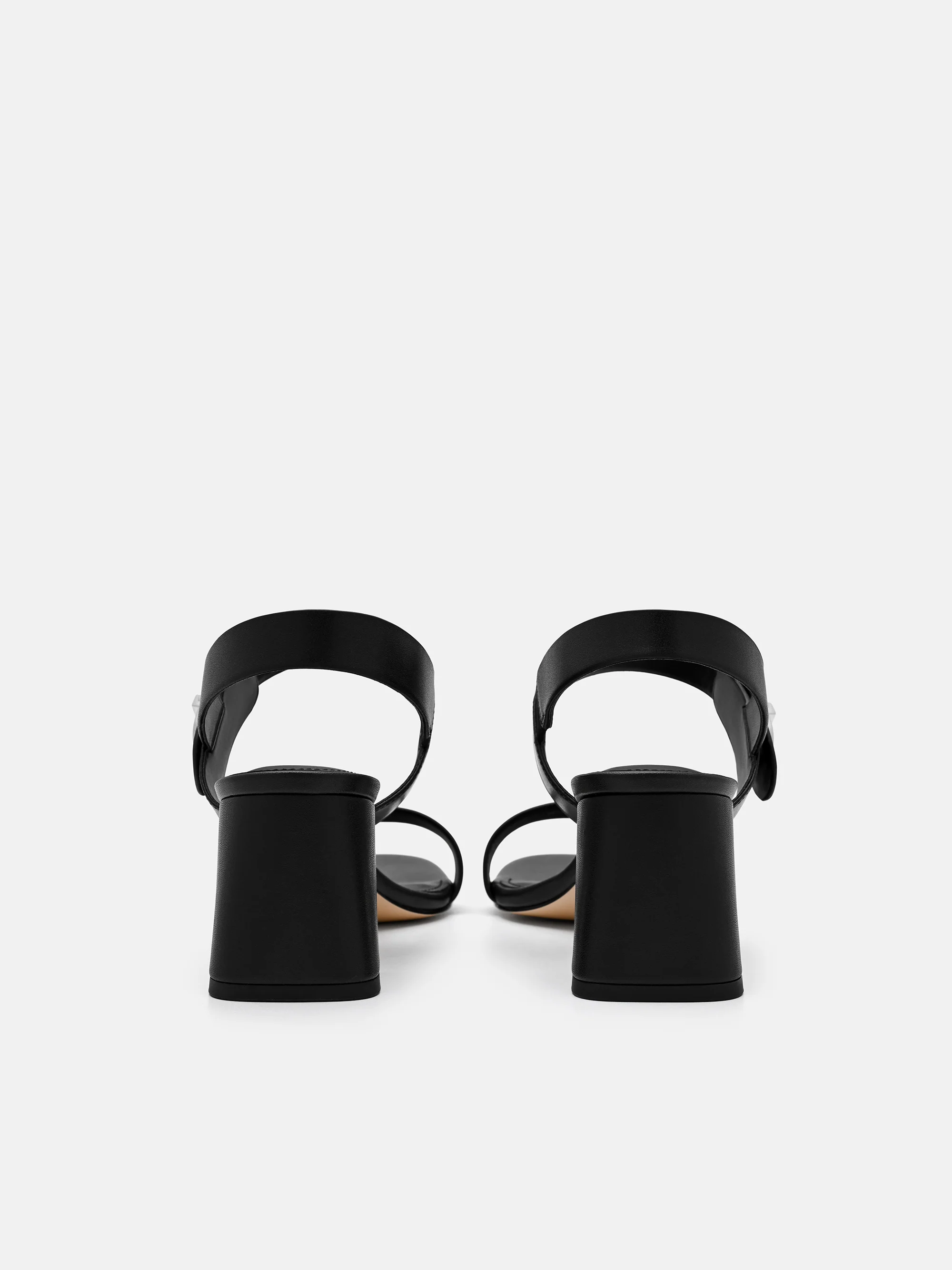 Sienna Leather Heel Sandals - Image 14