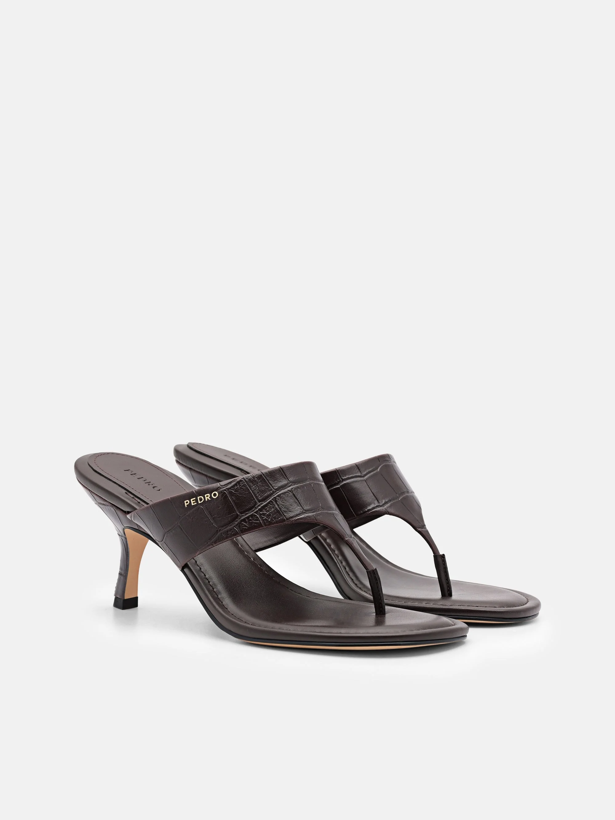 Thong Heel Sandals - Image 2