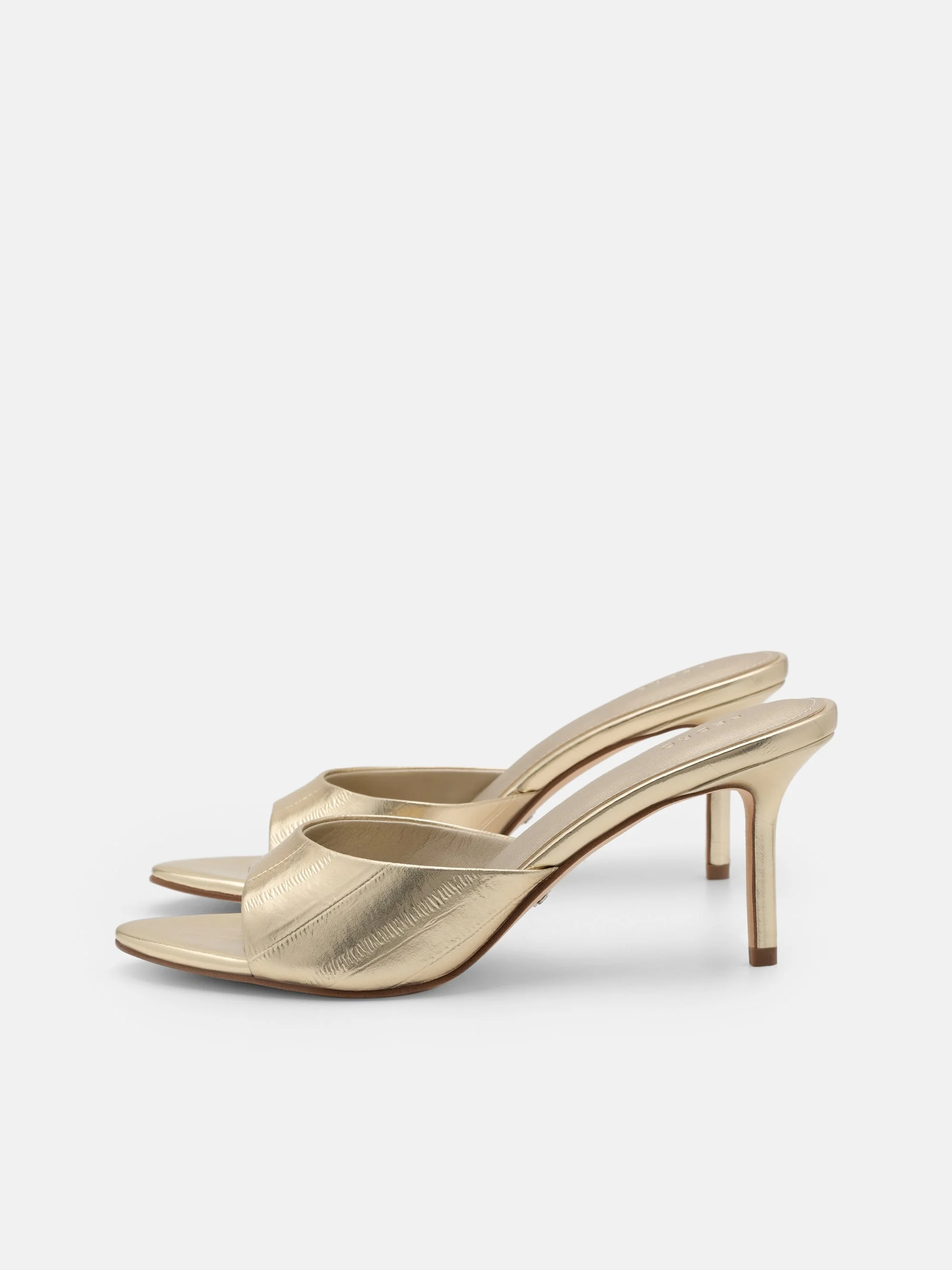 Eel Leather Heel Sandals - Image 5