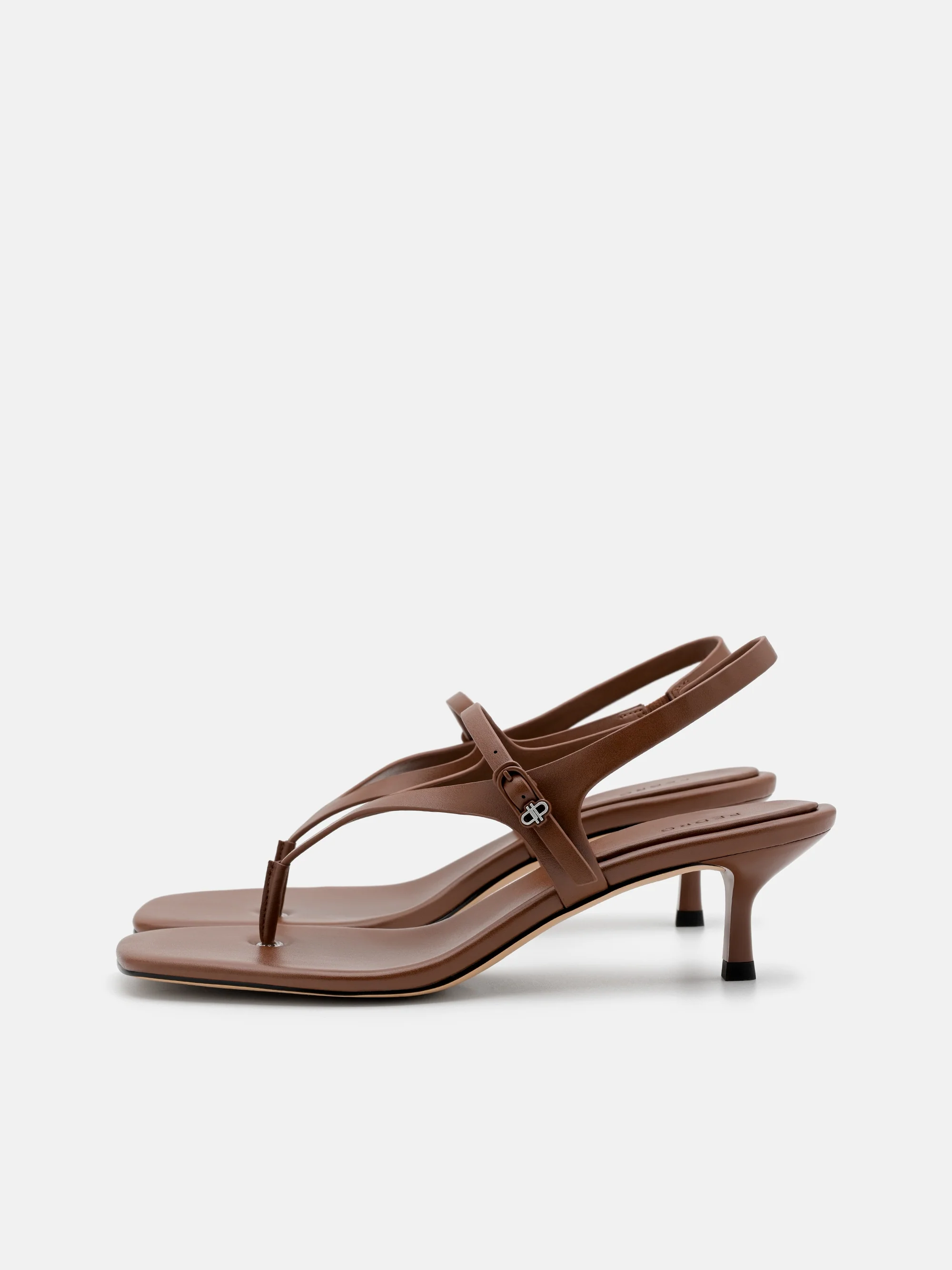 Eny Leather Heel Sandals - Image 10