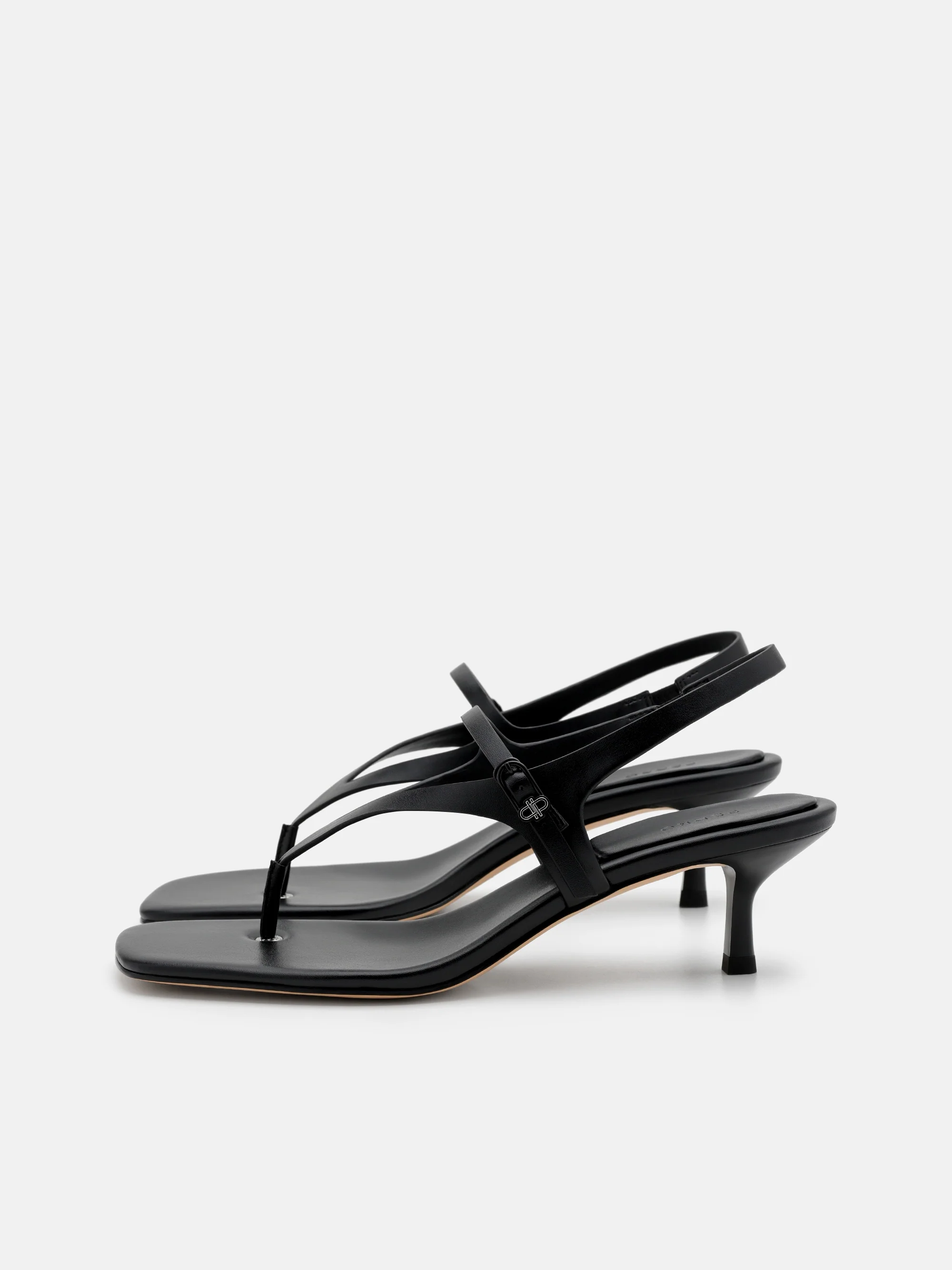 Eny Leather Heel Sandals - Image 5