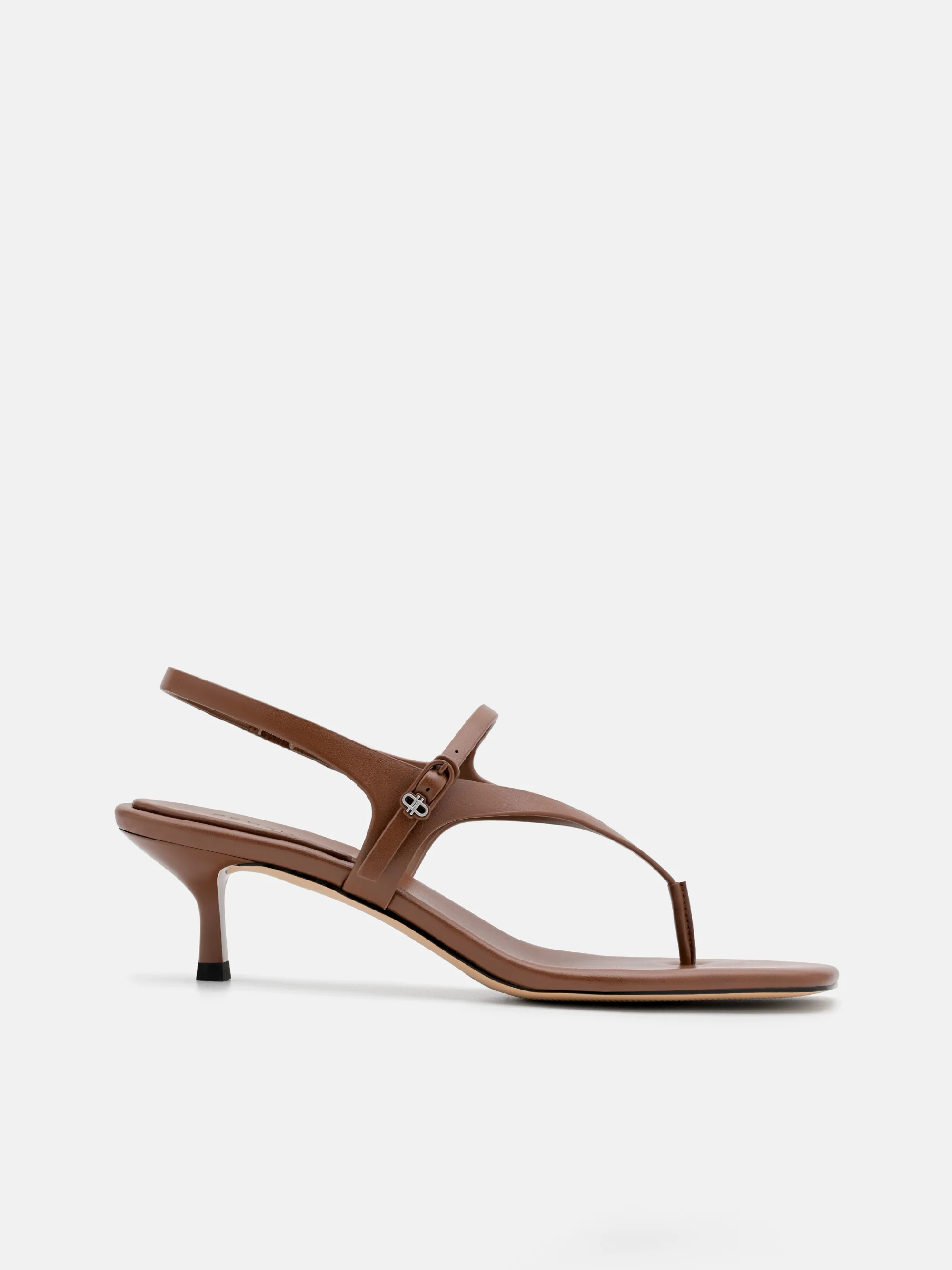 Eny Leather Heel Sandals - Image 6