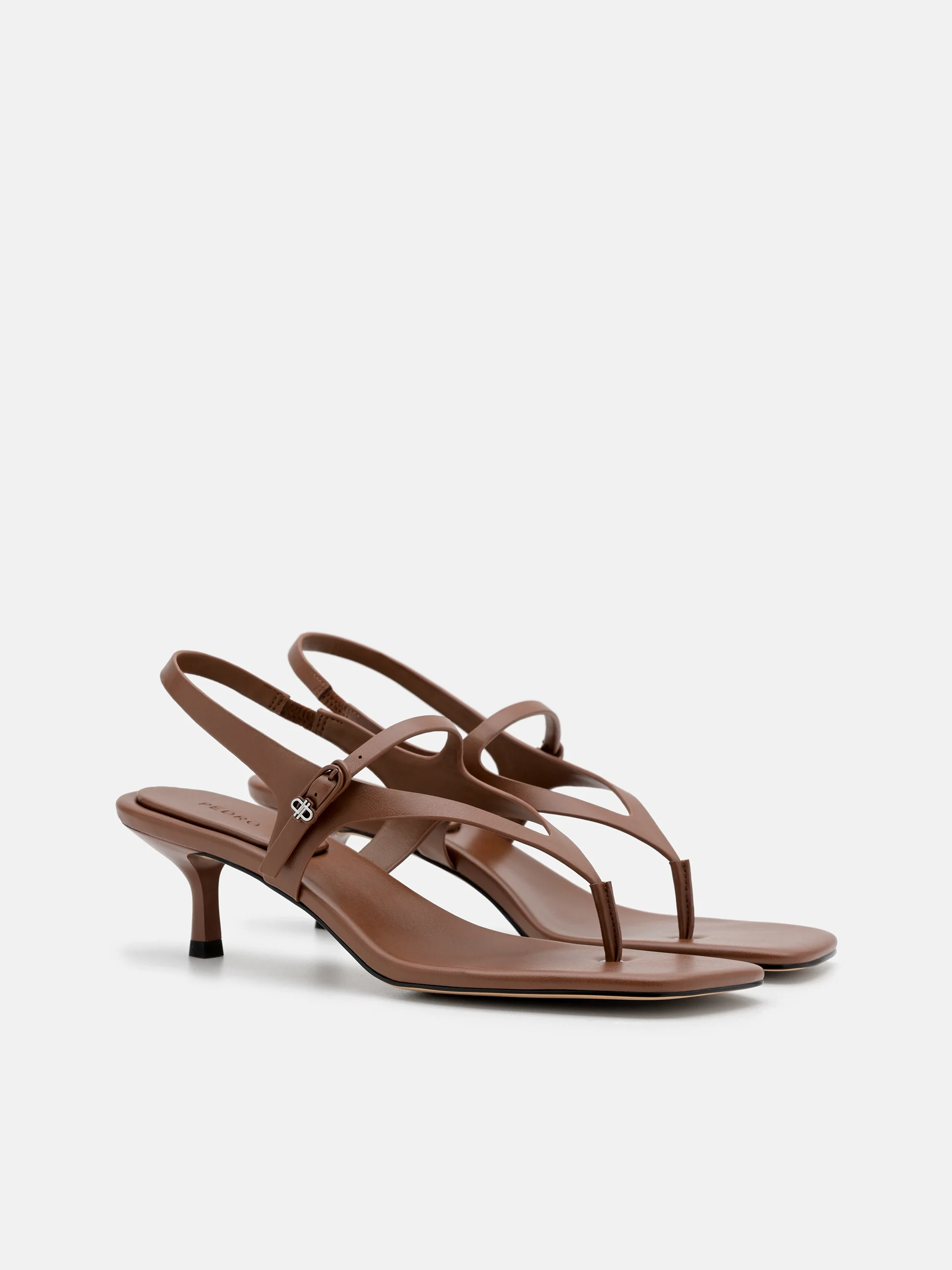 Eny Leather Heel Sandals - Image 7