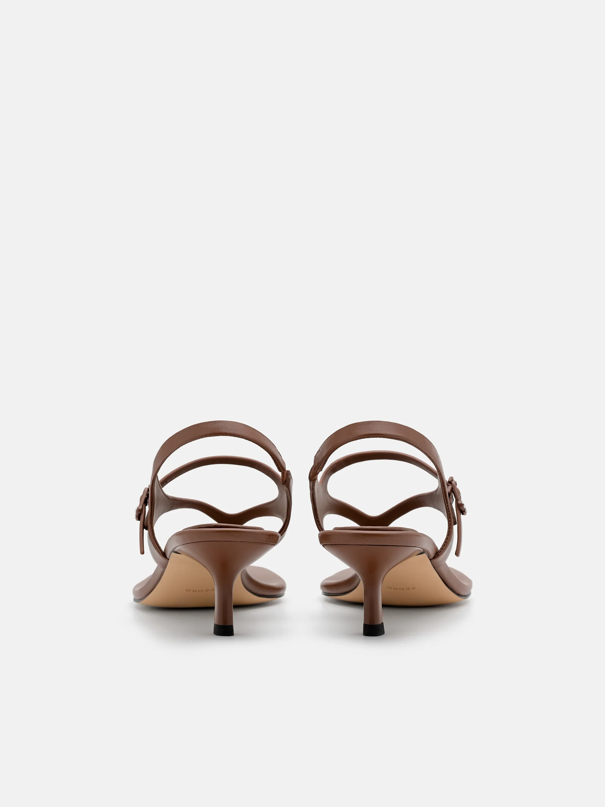 Eny Leather Heel Sandals - Image 9