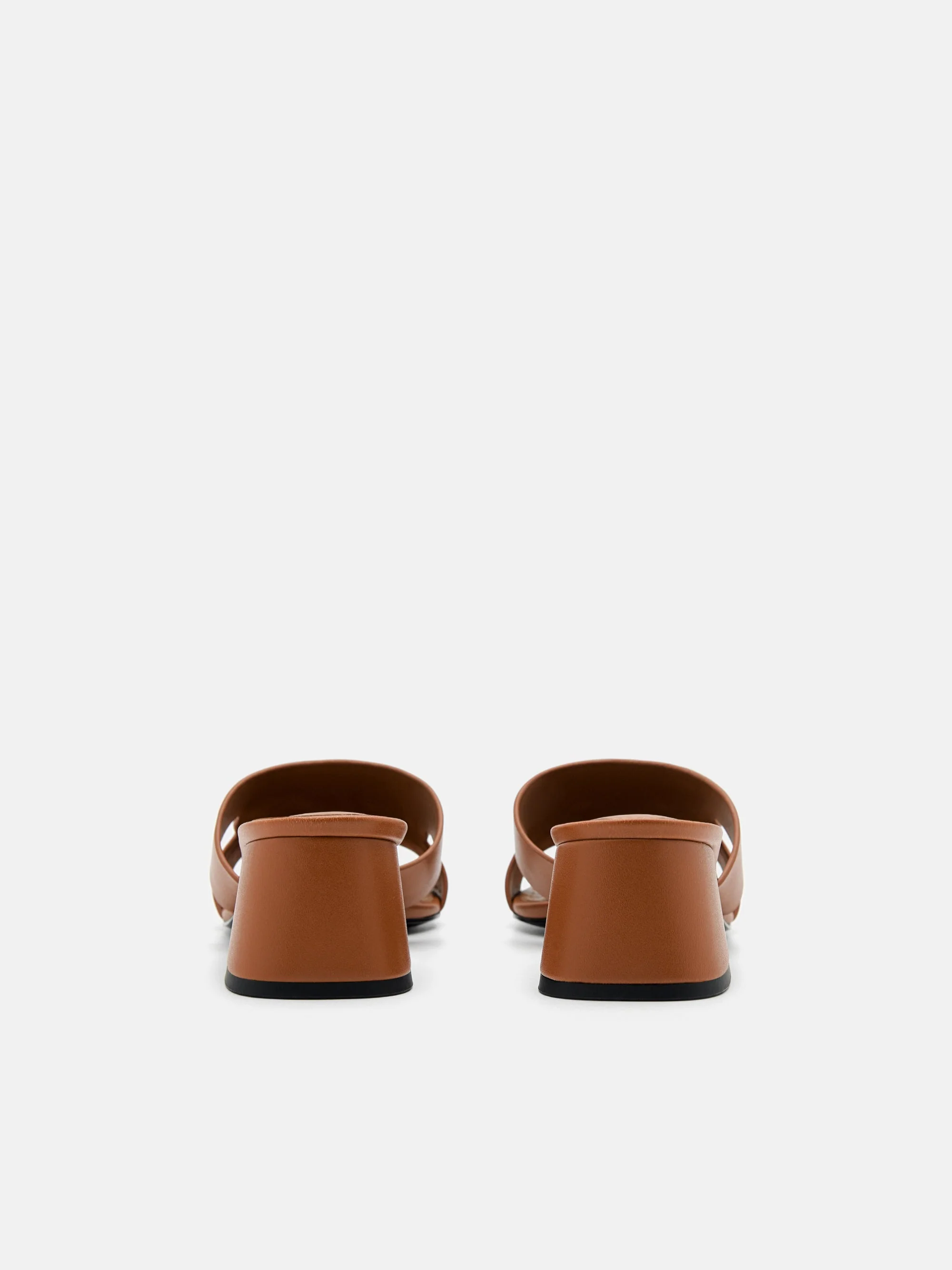 PEDRO Icon Leather Heel Sandals - Image 3