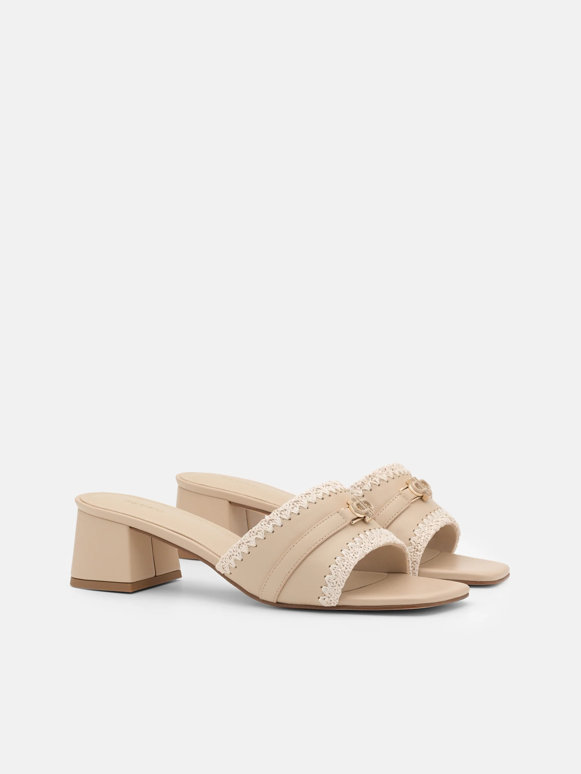 Ingrid Leather Heel Sandals - Image 2