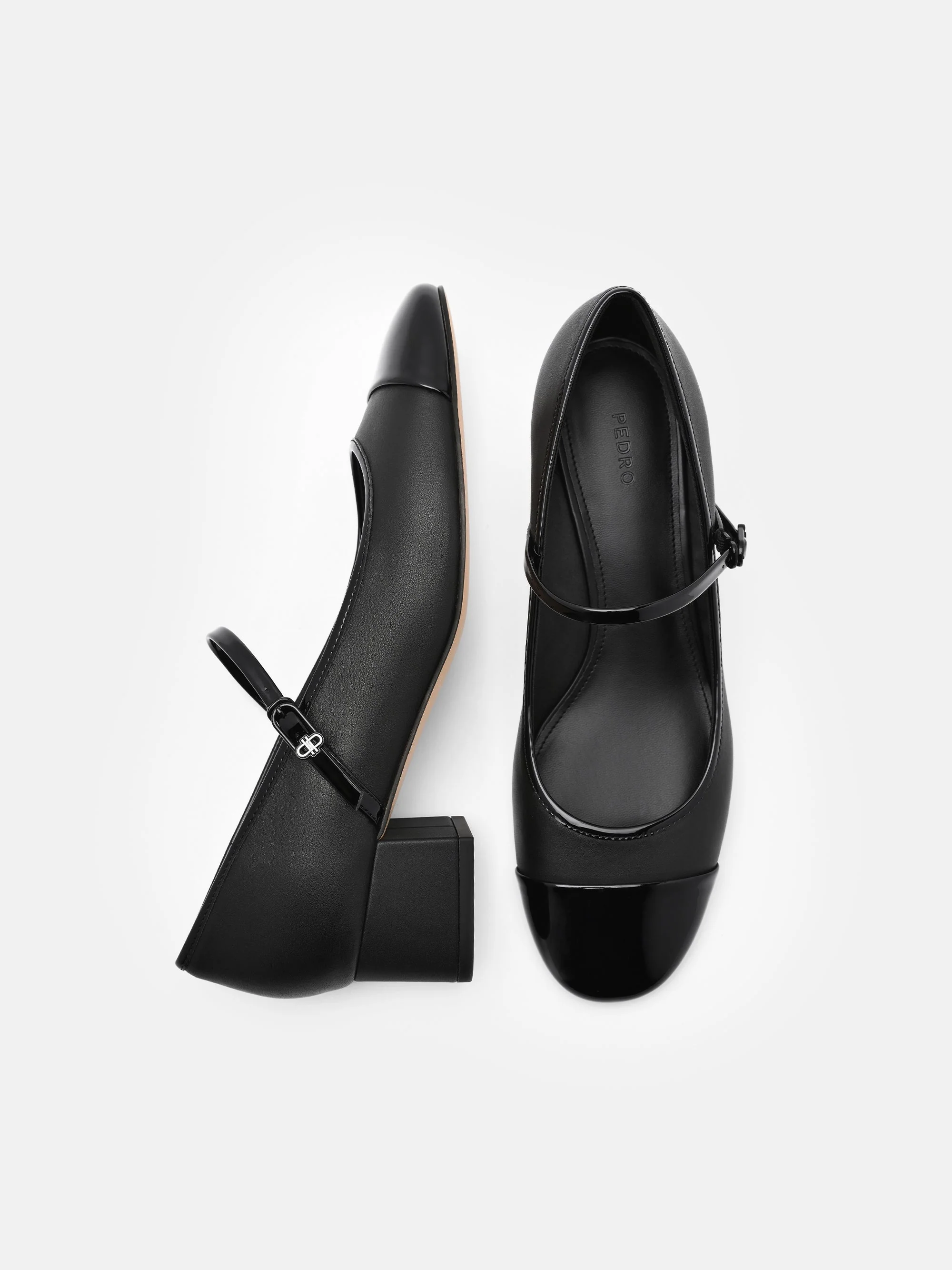 Claude Leather Mary Jane Pumps - Image 11