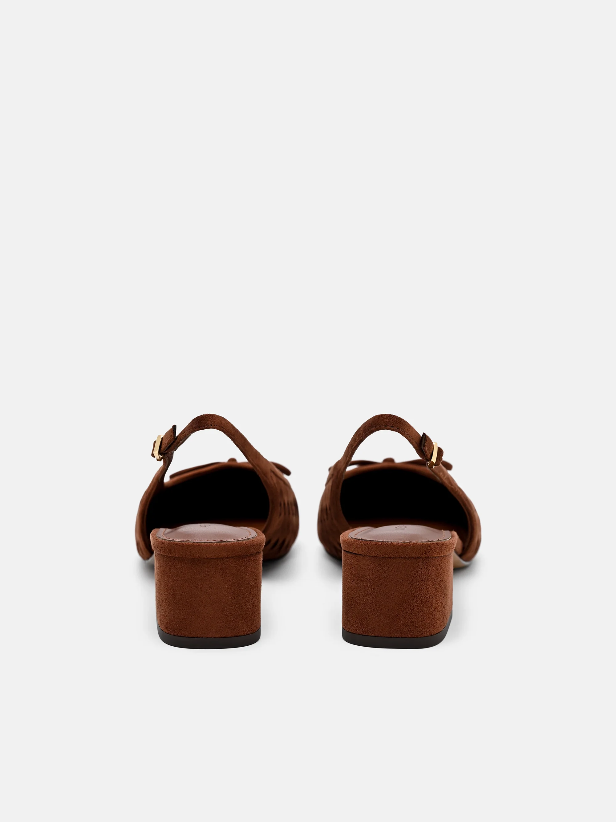 Anna Woven Mary Jane Pumps - Image 4