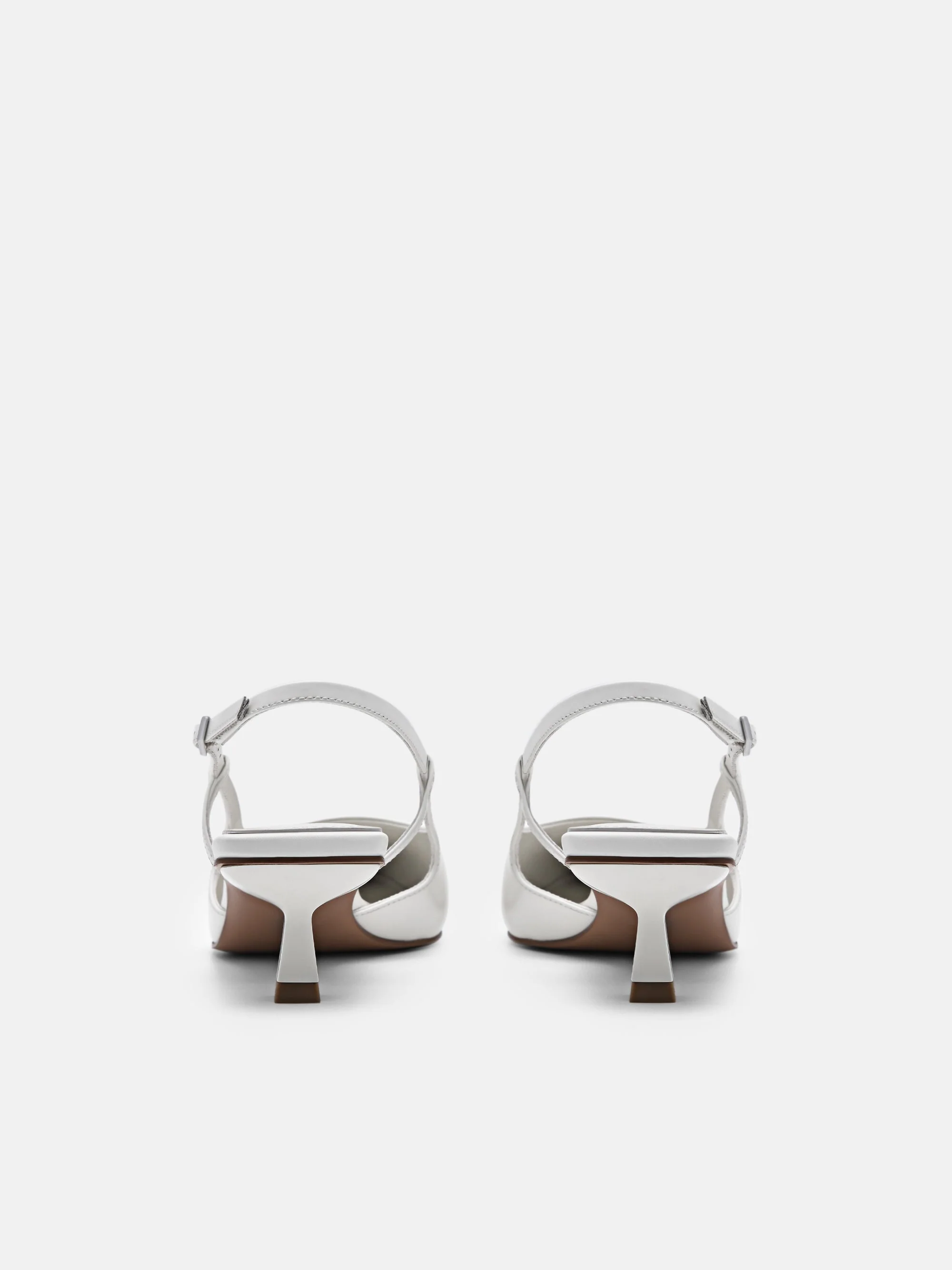 PEDRO Studio Loral Leather Heel Pumps - Image 3
