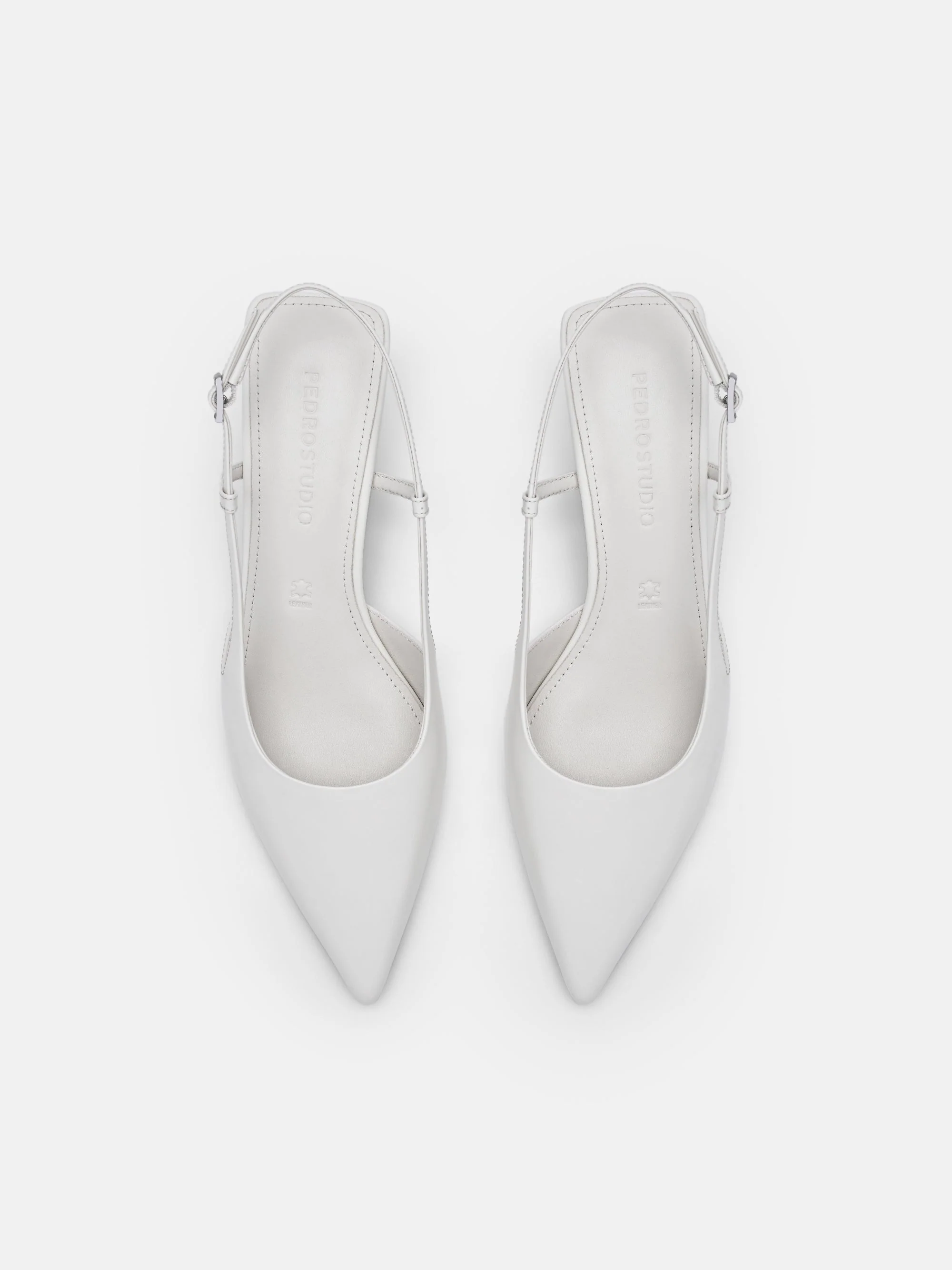 PEDRO Studio Loral Leather Heel Pumps - Image 4