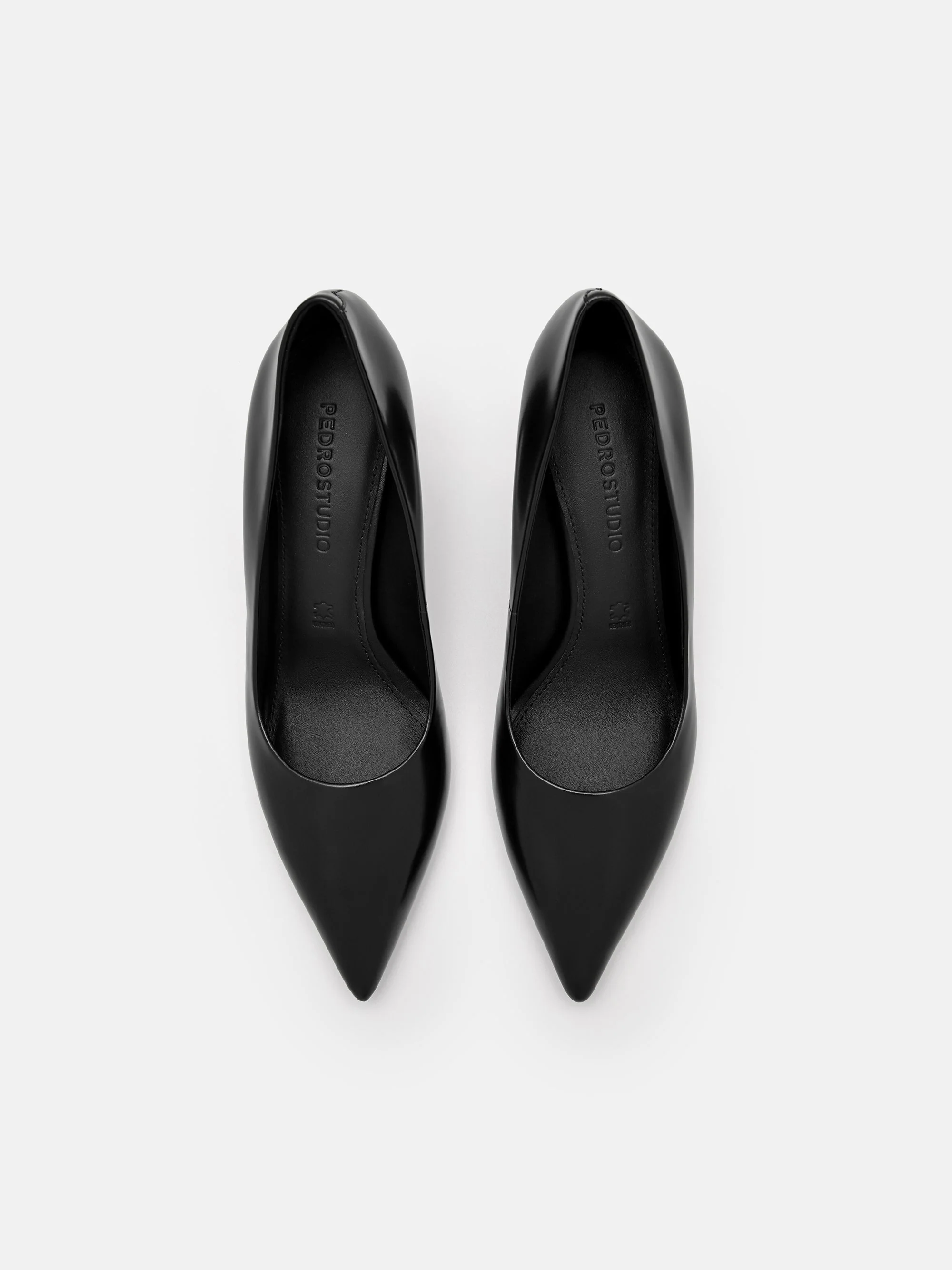 PEDRO Studio Simone Leather Heel Pumps - Image 4