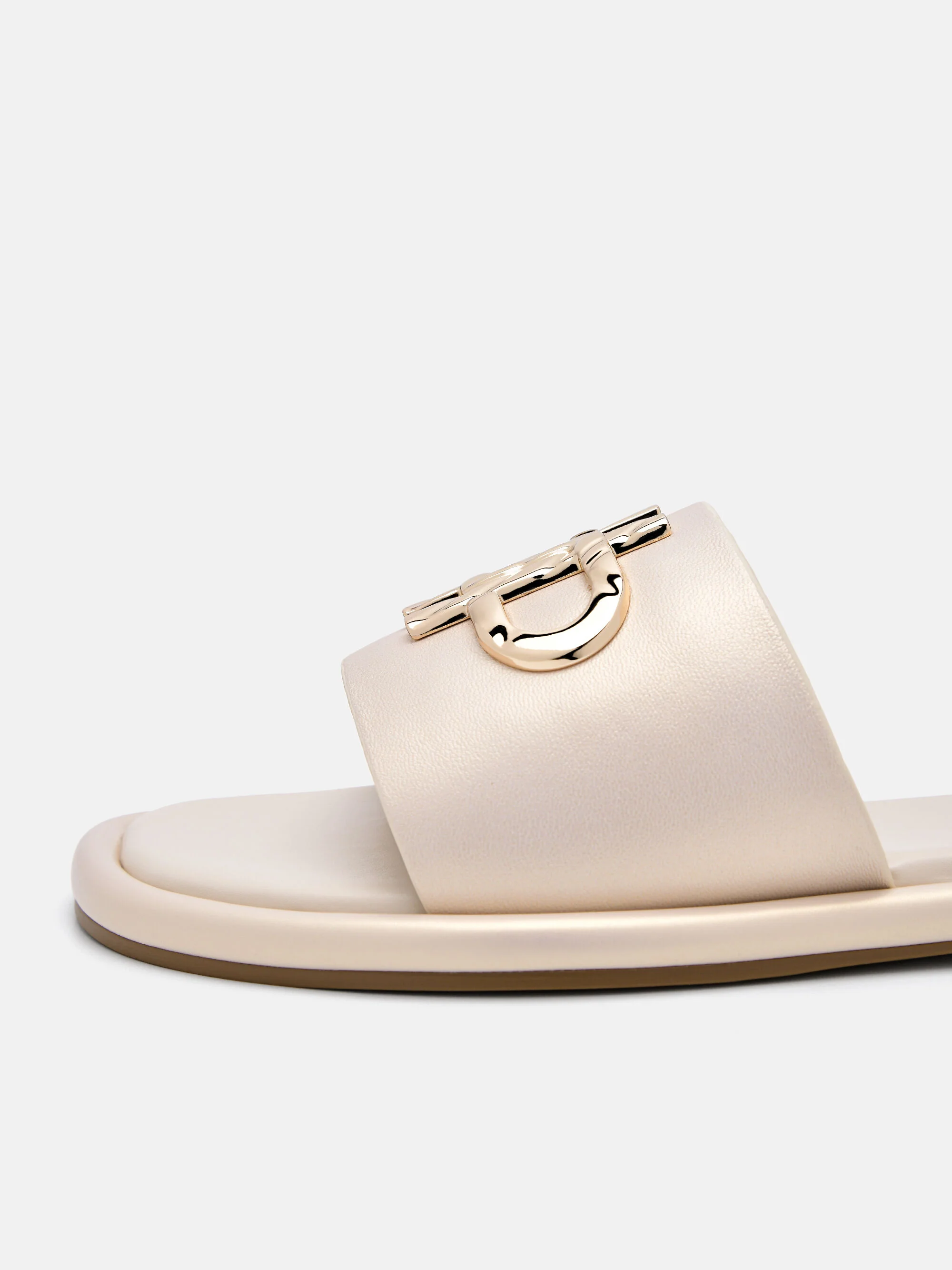 PEDRO Icon Leather Slide Sandals - Image 4