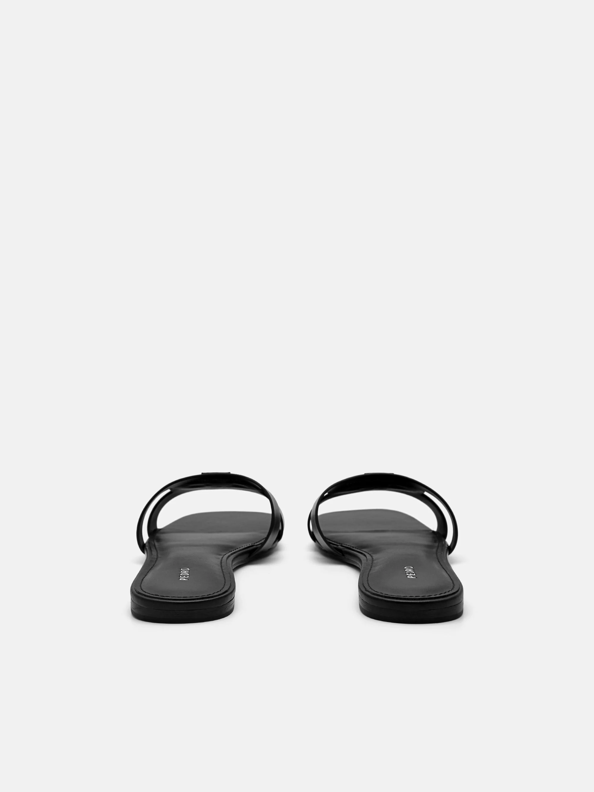PEDRO Icon Leather Slip-On Sandals - Image 3