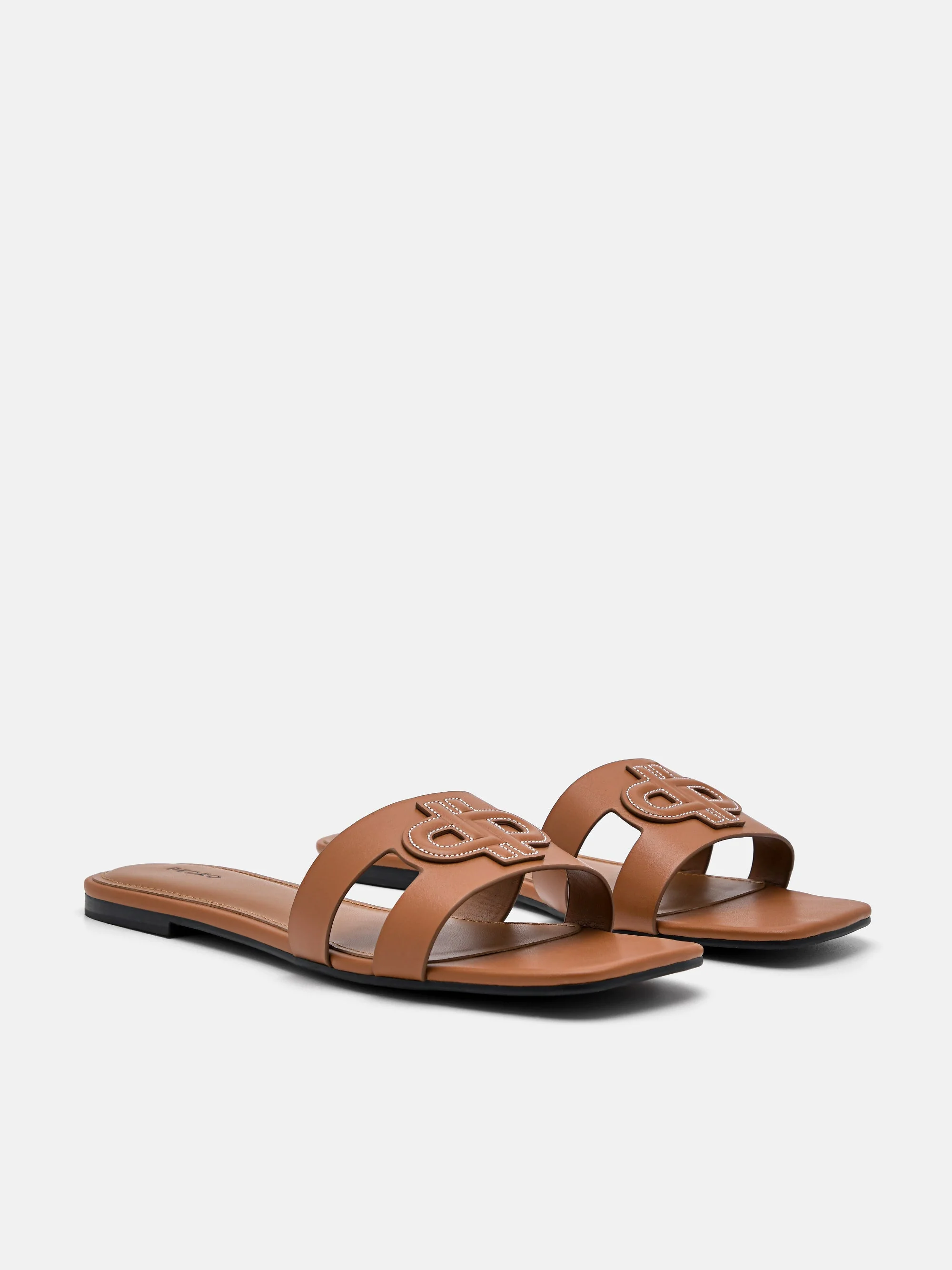 PEDRO Icon Leather Slip-On Sandals - Image 7