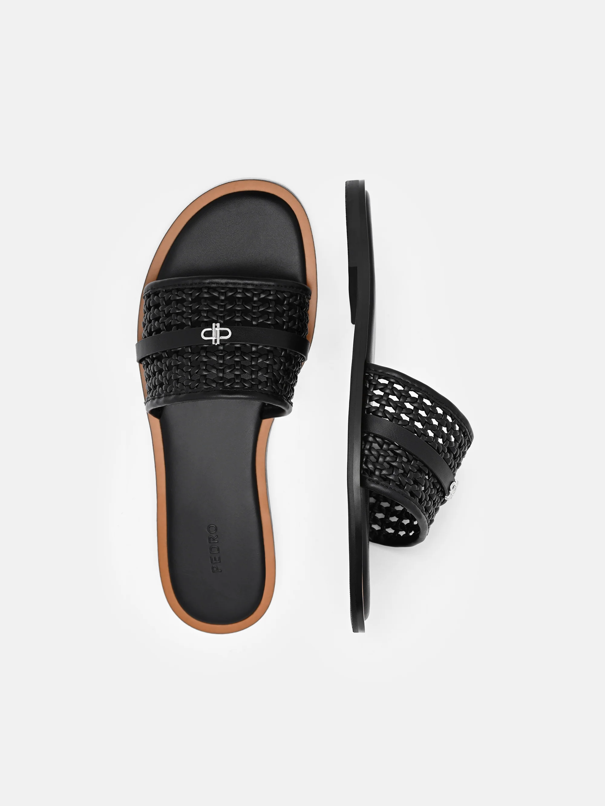 Sadie Woven Slide Sandals - Image 10