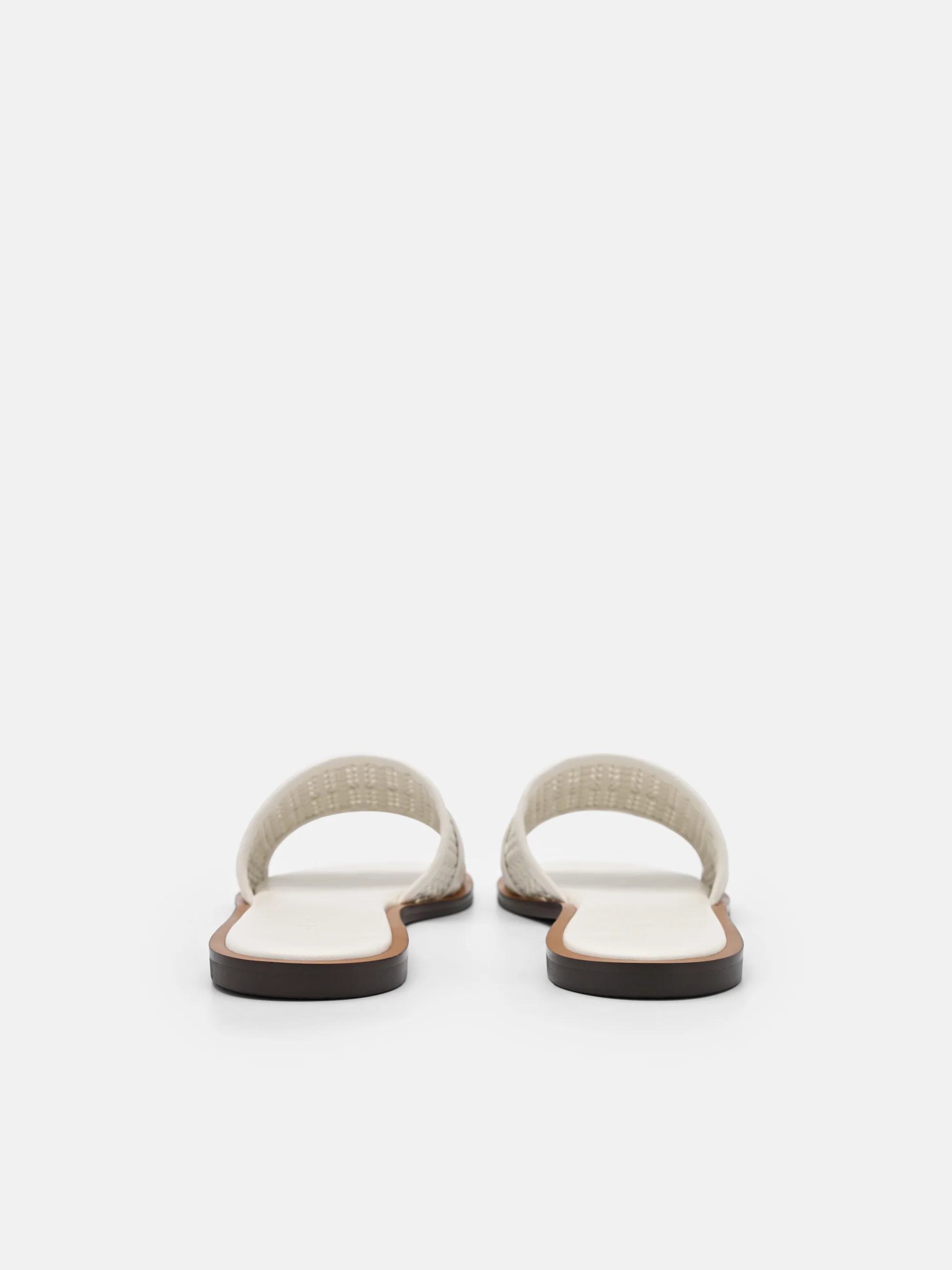 Sadie Woven Slide Sandals - Image 4