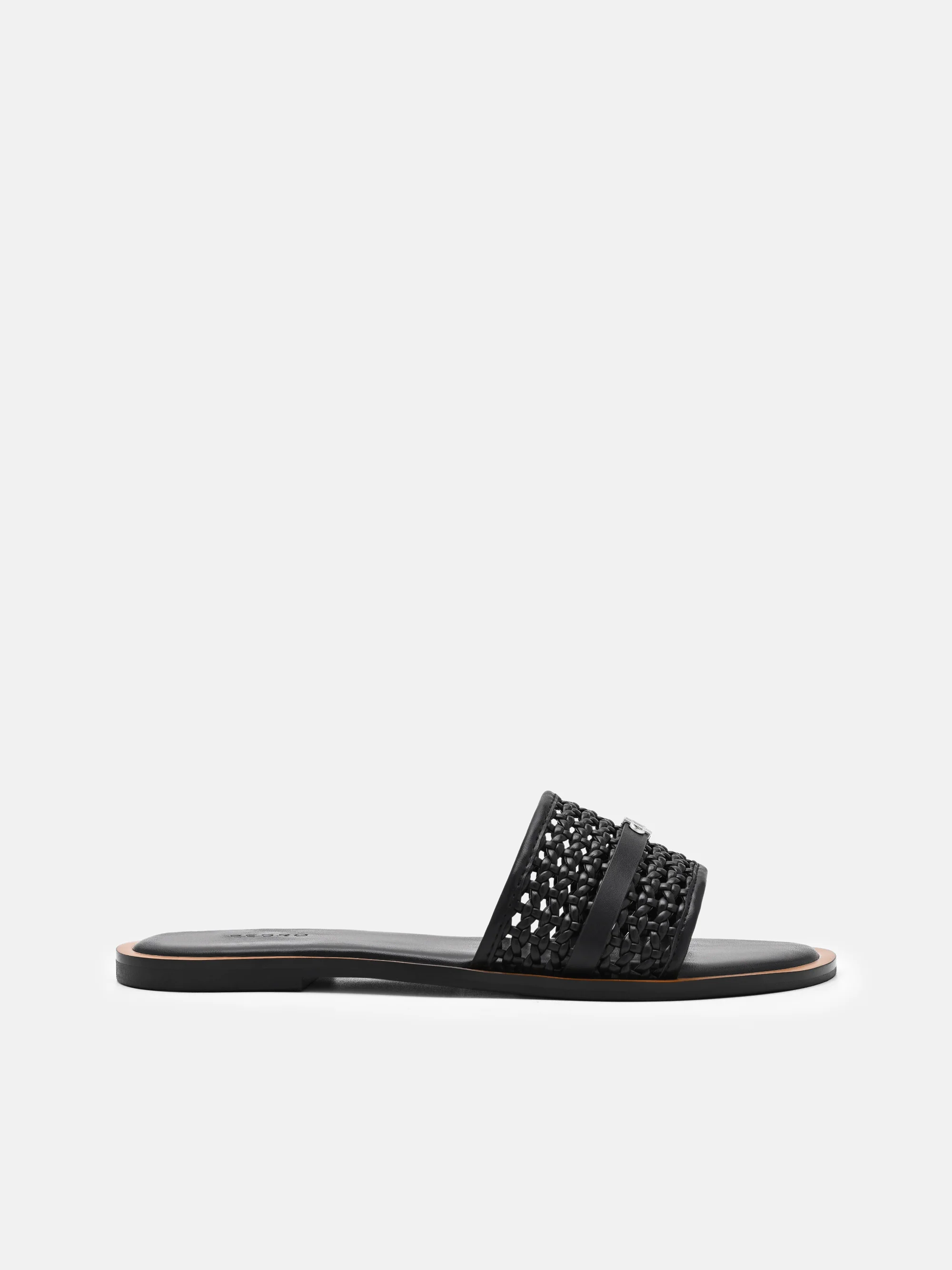 Sadie Woven Slide Sandals - Image 6