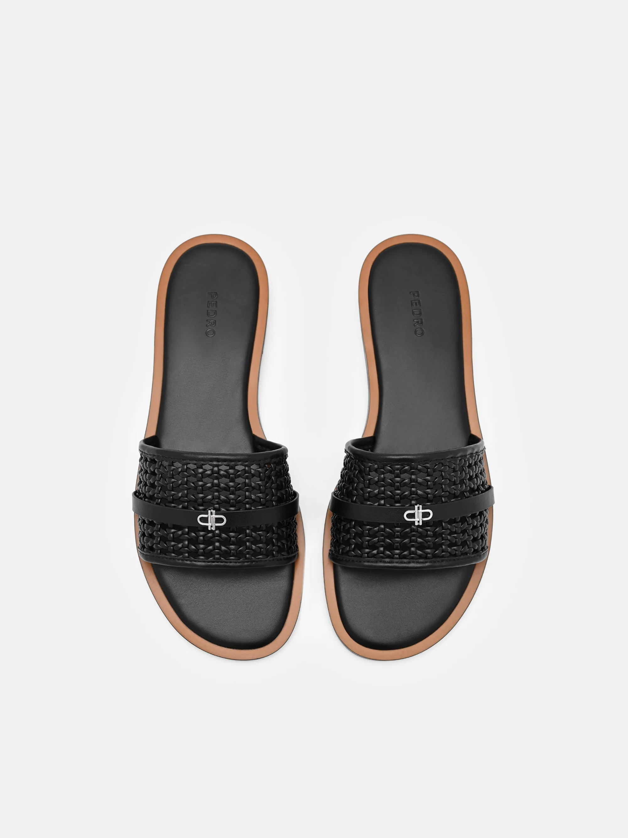 Sadie Woven Slide Sandals - Image 7