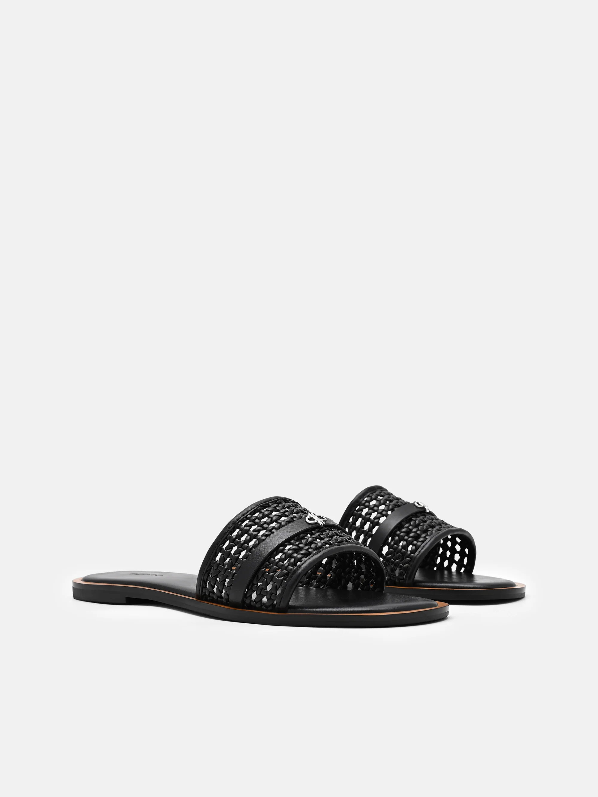 Sadie Woven Slide Sandals - Image 8