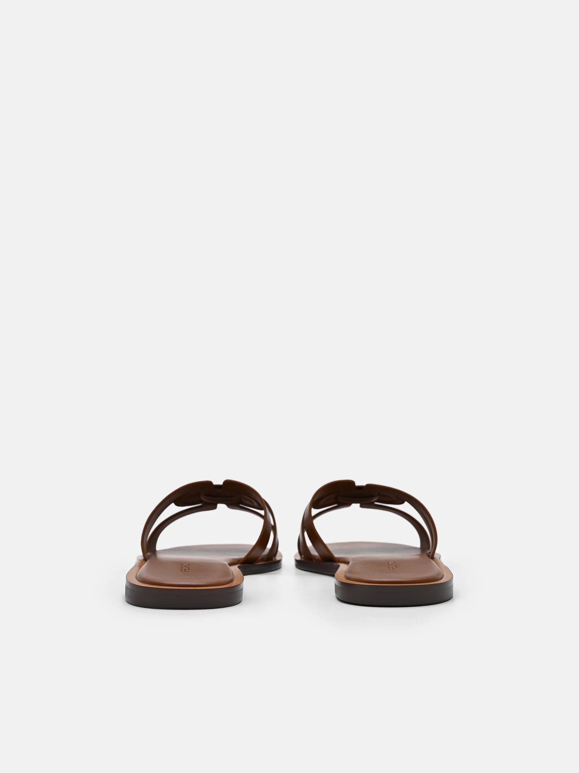 Carmel Leather Slide Sandals - Image 10