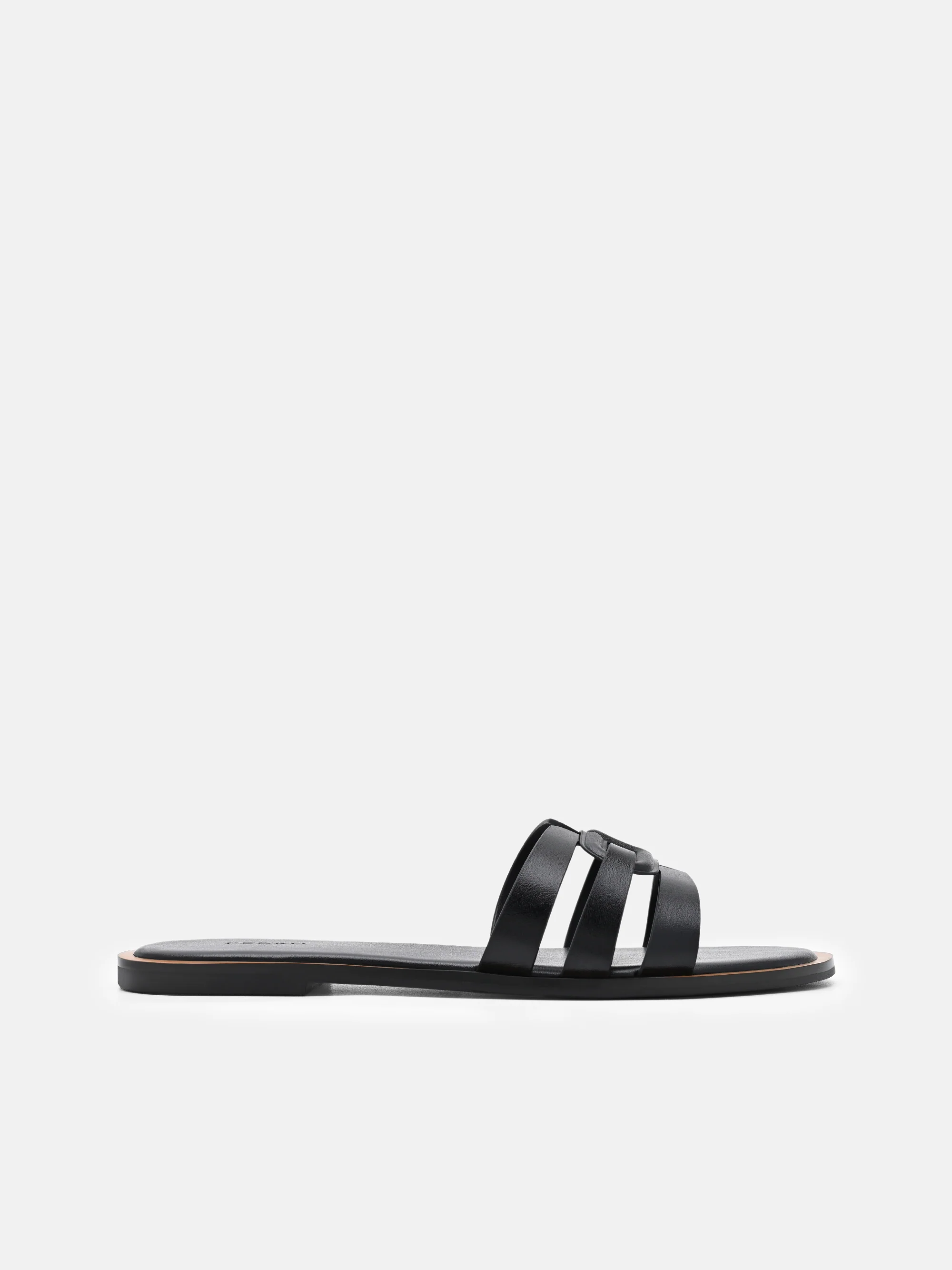 Carmel Leather Slide Sandals - Image 13