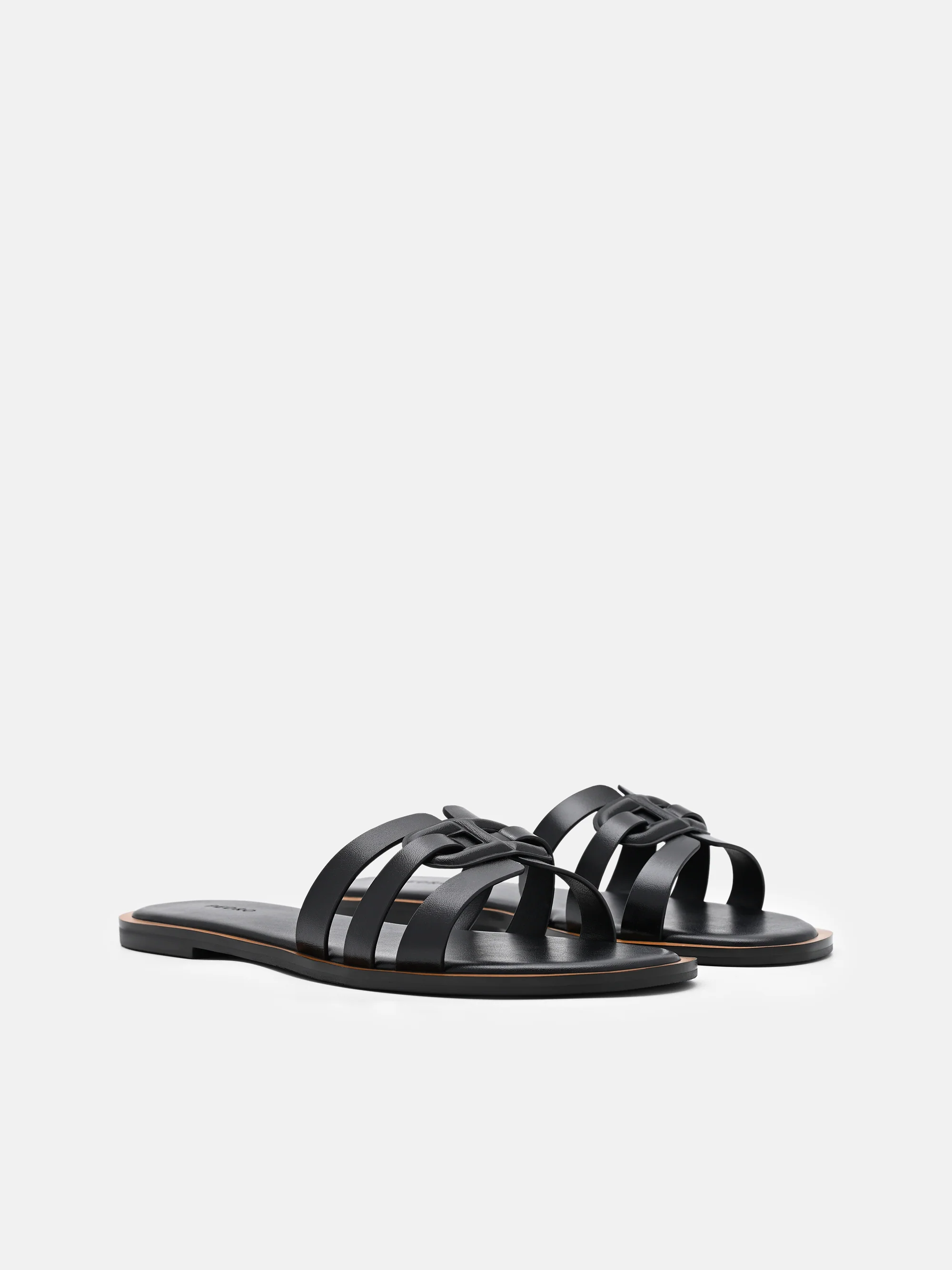 Carmel Leather Slide Sandals - Image 15