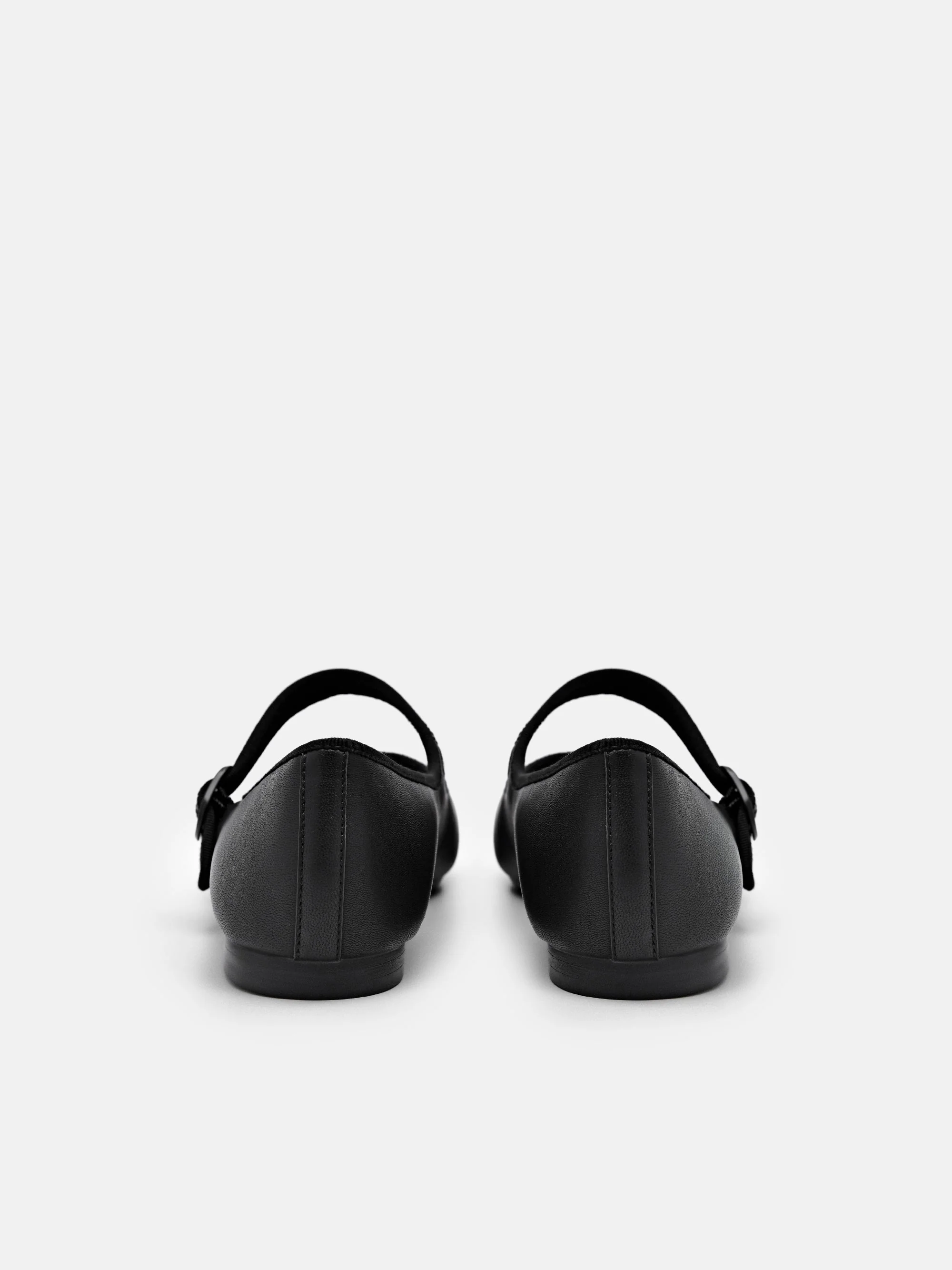 Alina Leather Ballerina Flats - Image 3