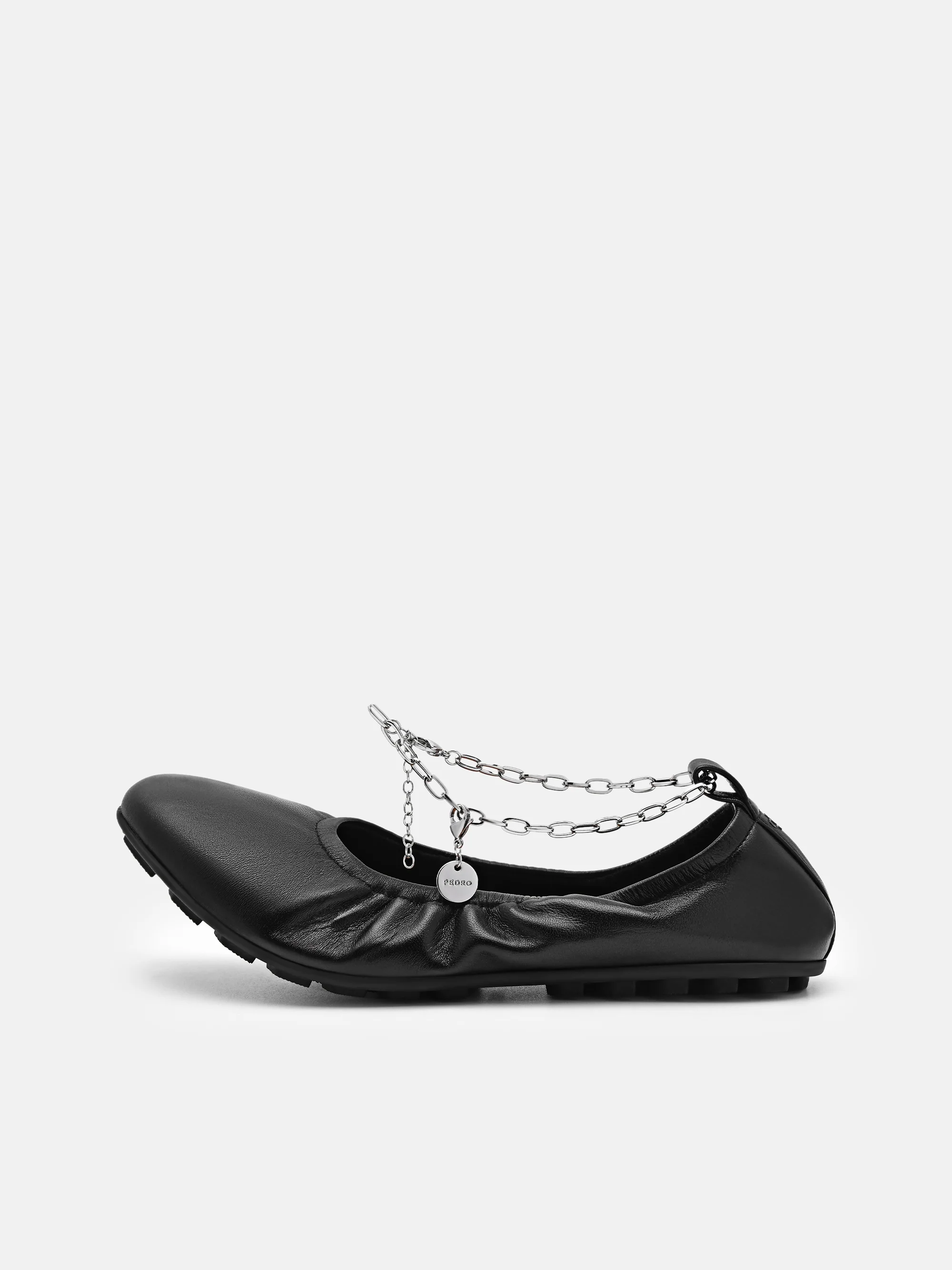 Eclipse Leather Ballerina Flats - Image 5