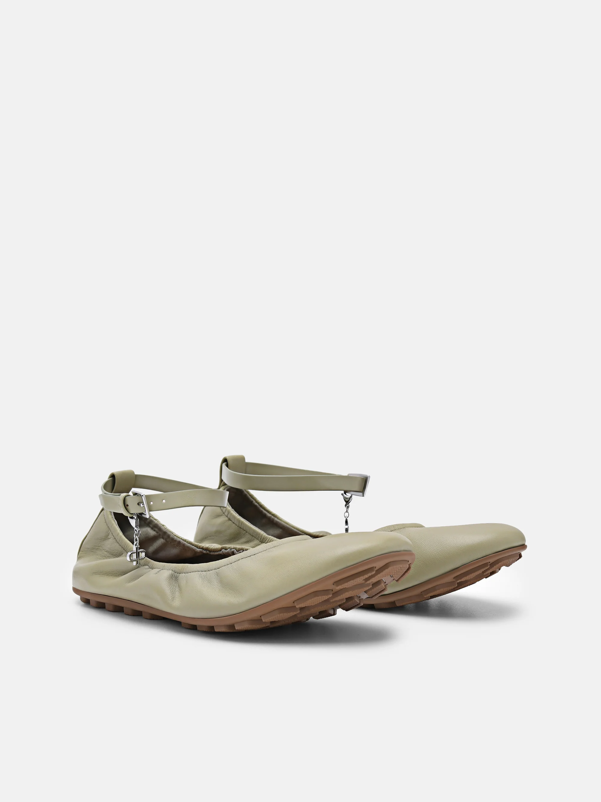 Eclipse Leather Ballerina Flats - Image 7