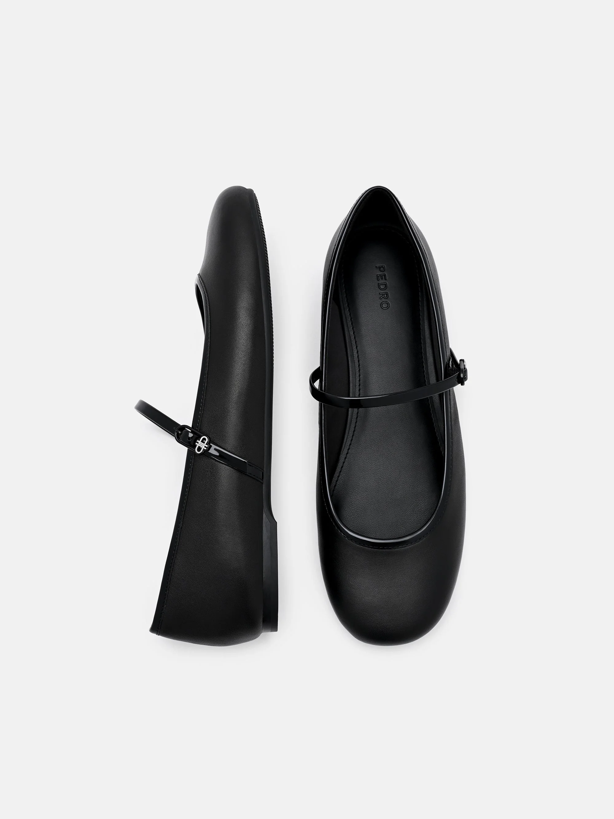 Claude Leather Mary Jane Flats - Image 5