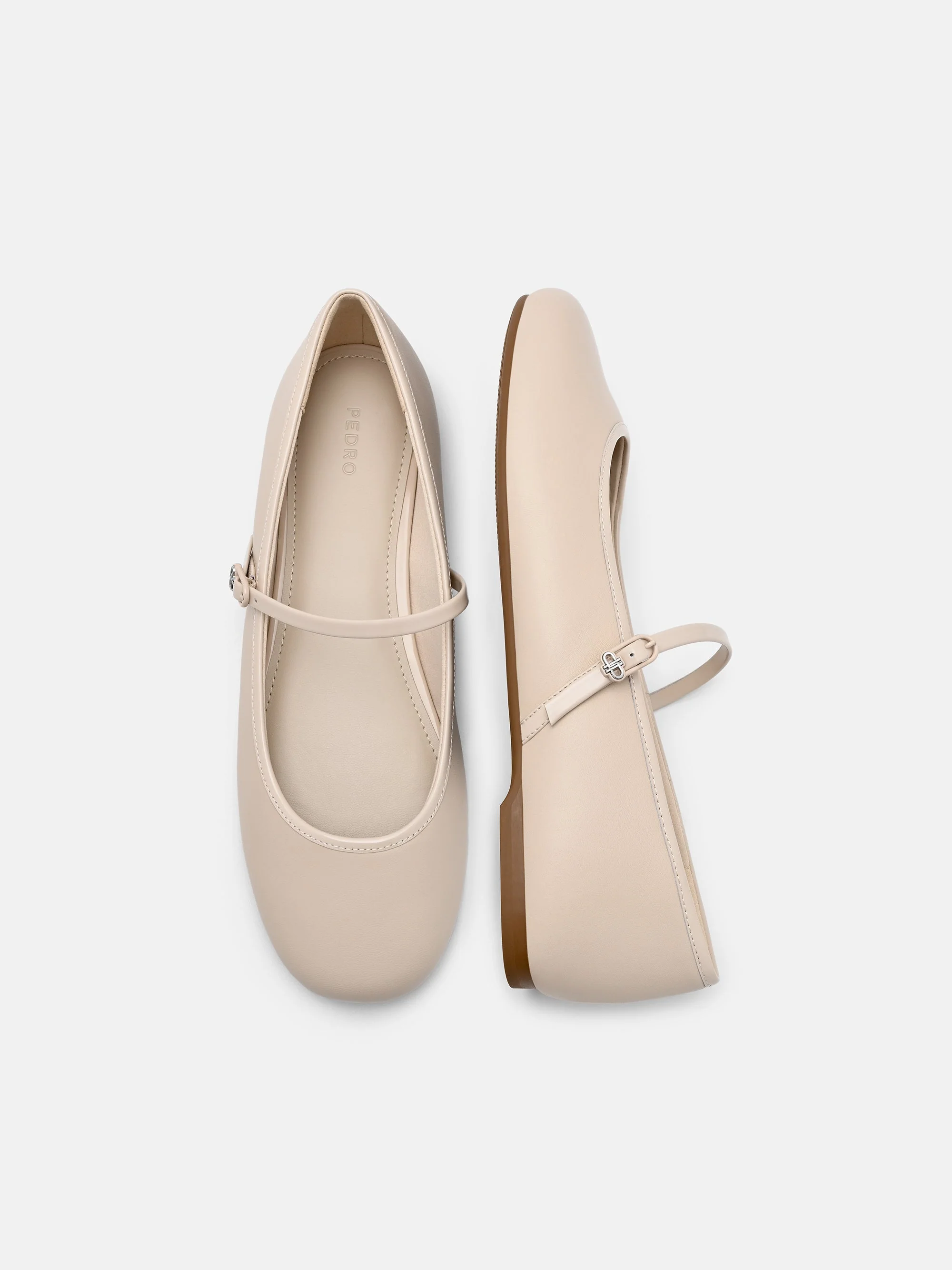 Claude Leather Mary Jane Flats - Image 5