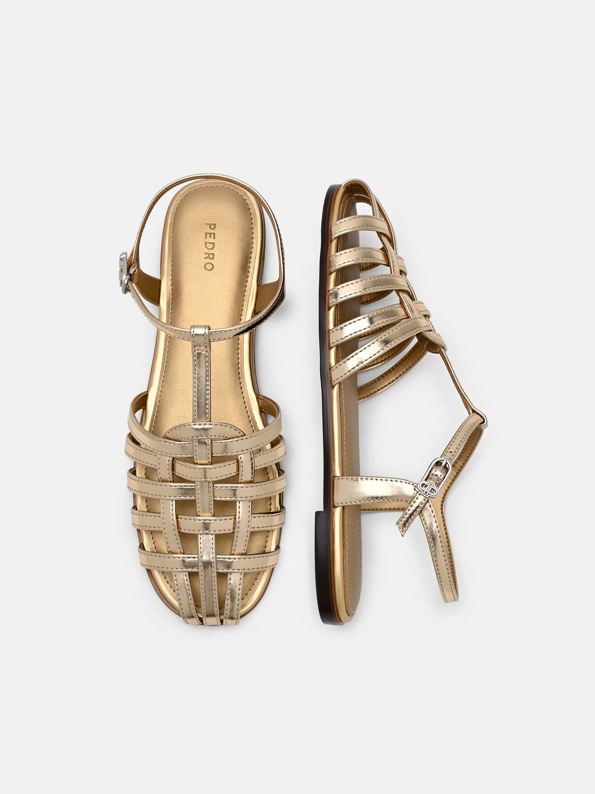 Talia Caged Sandals - Image 8