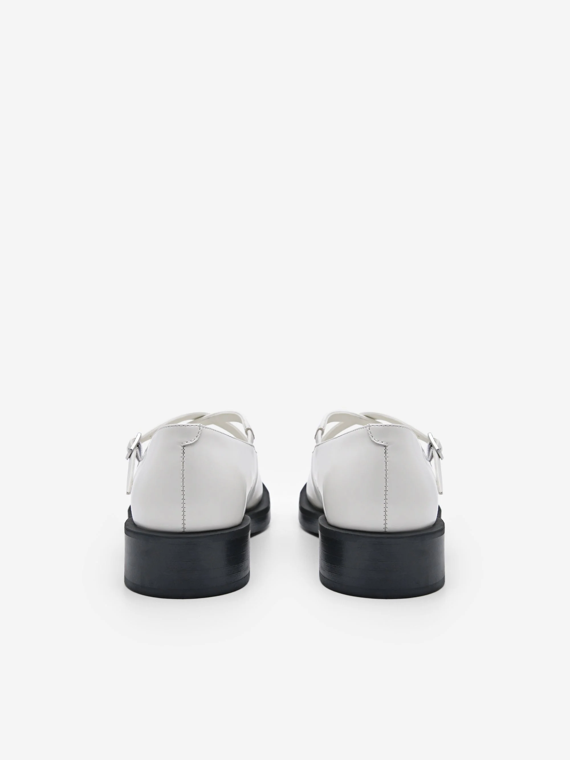 Adria Leather Ballerina Loafers - Image 3
