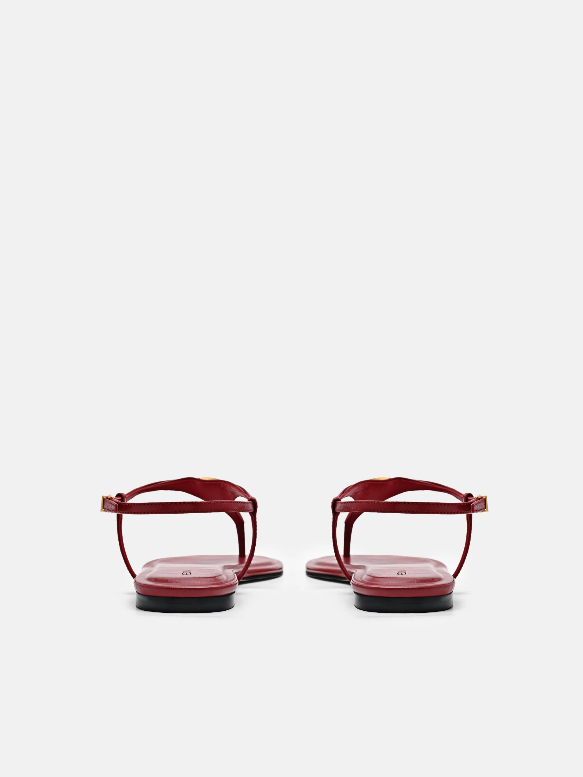 Leather T-Bar Sandals - Image 13