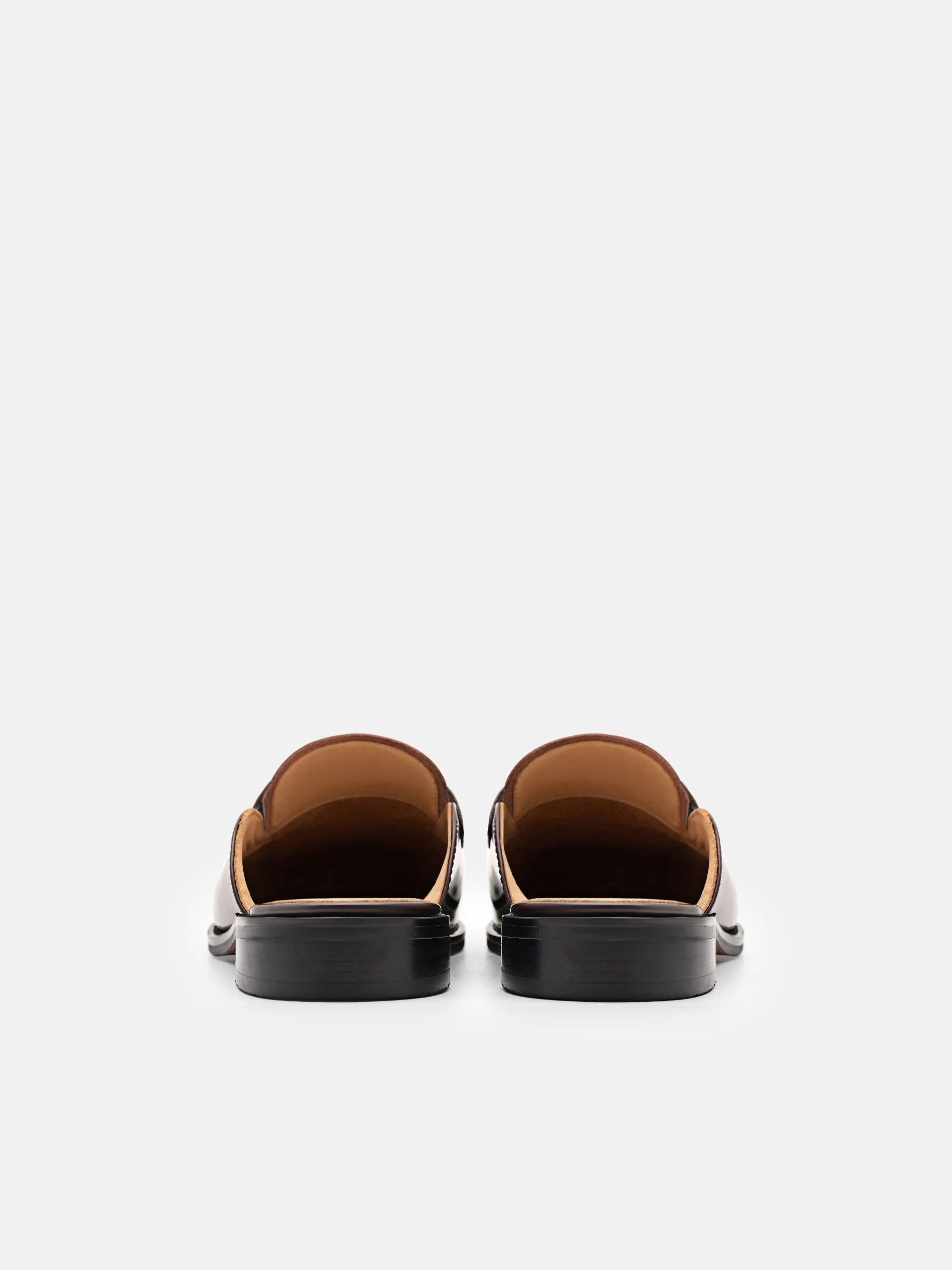 Mackenzie Leather Mule Loafers - Image 3