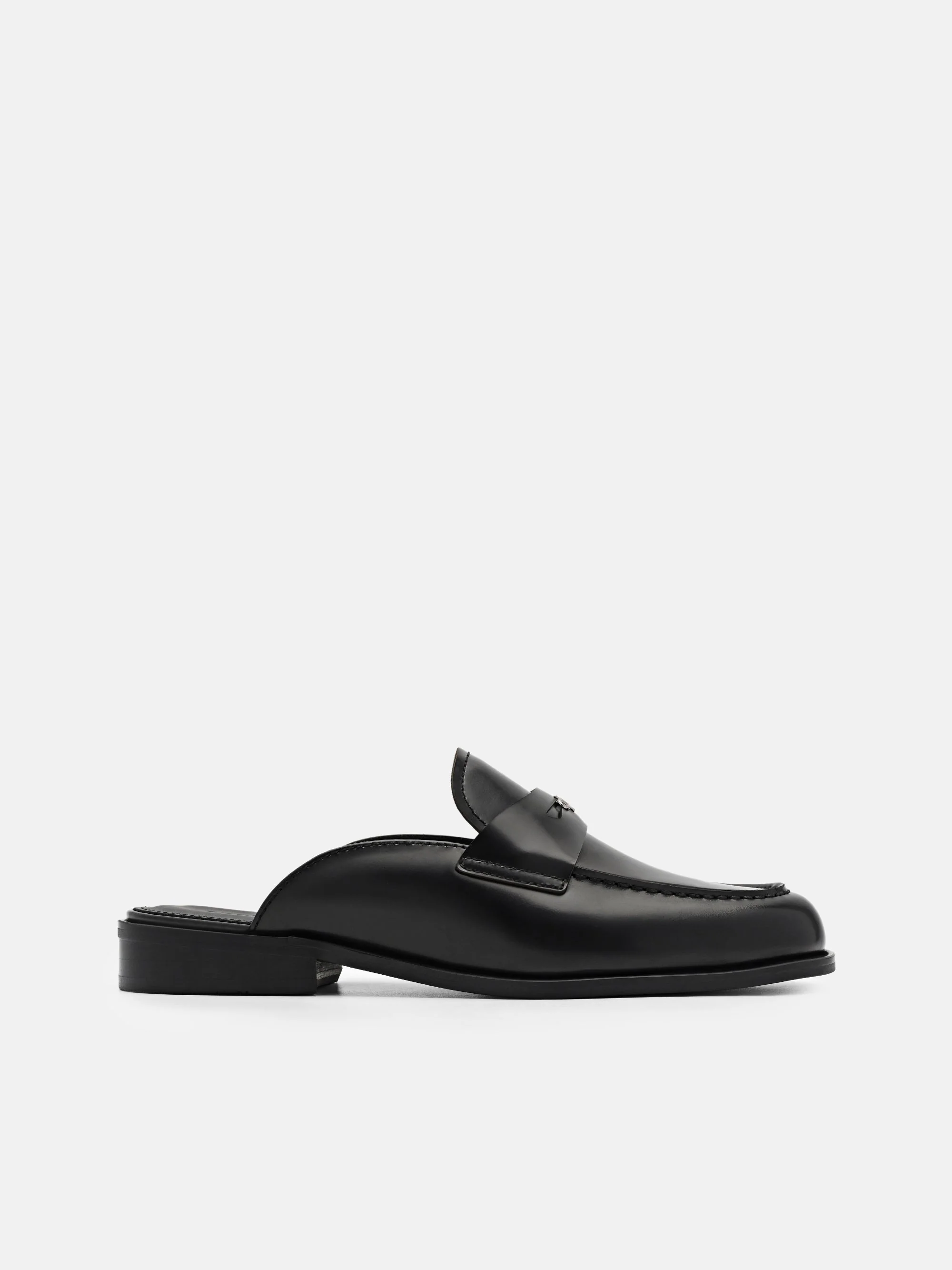 Mackenzie Leather Mule Loafers - Image 7