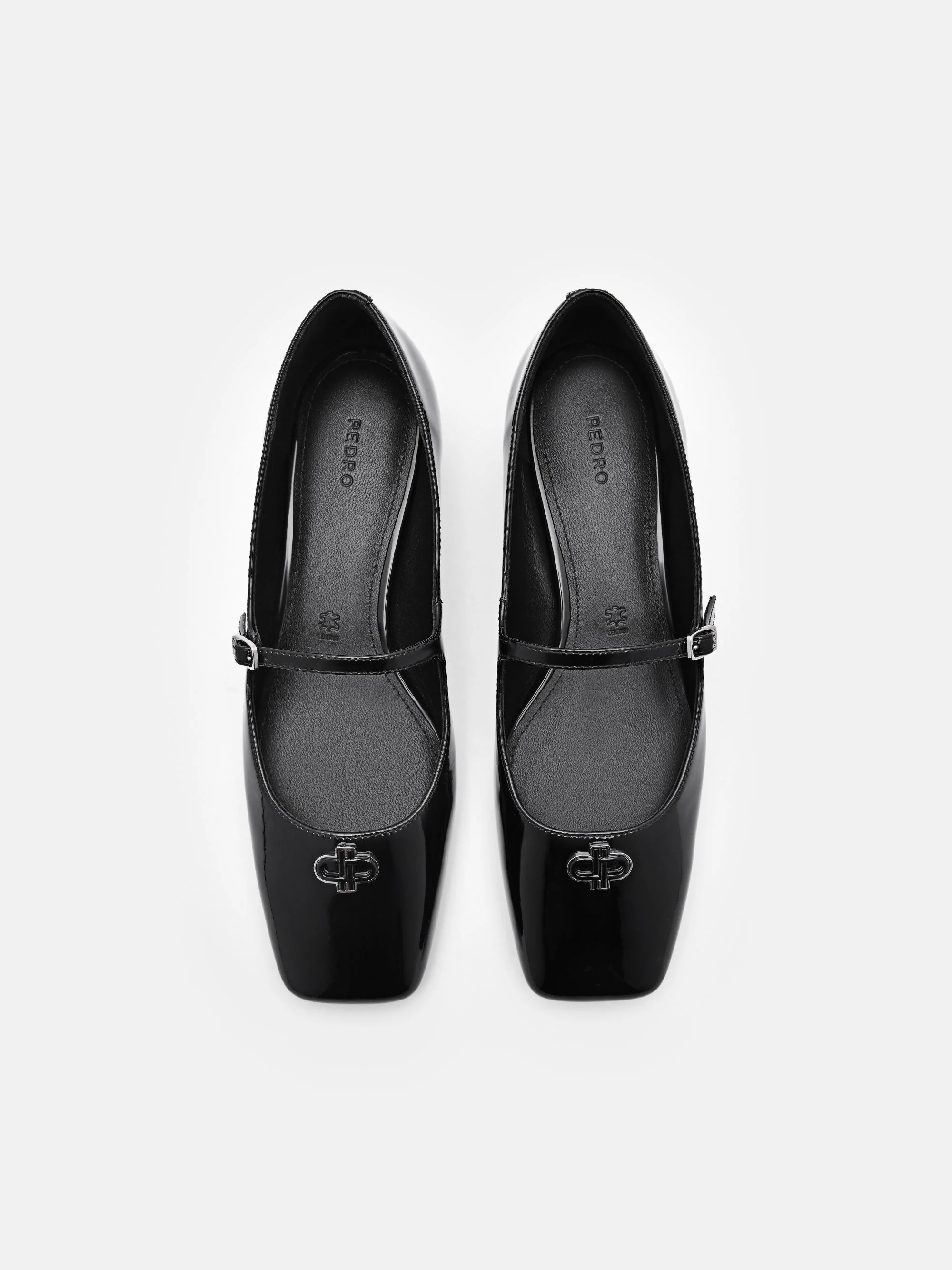 PEDRO Studio Leather Mary Jane Flats - Image 4