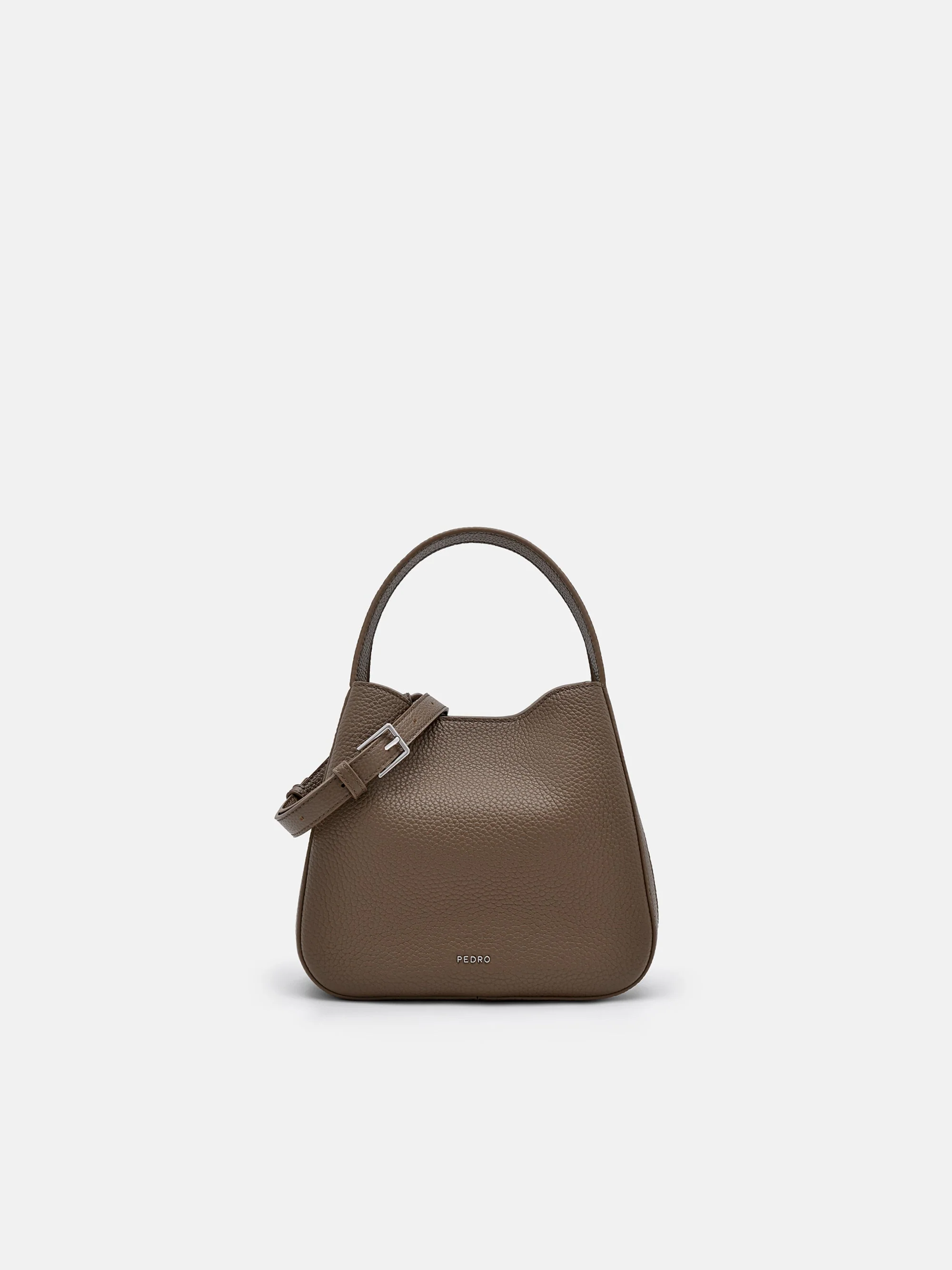Dana Leather Bucket Bag