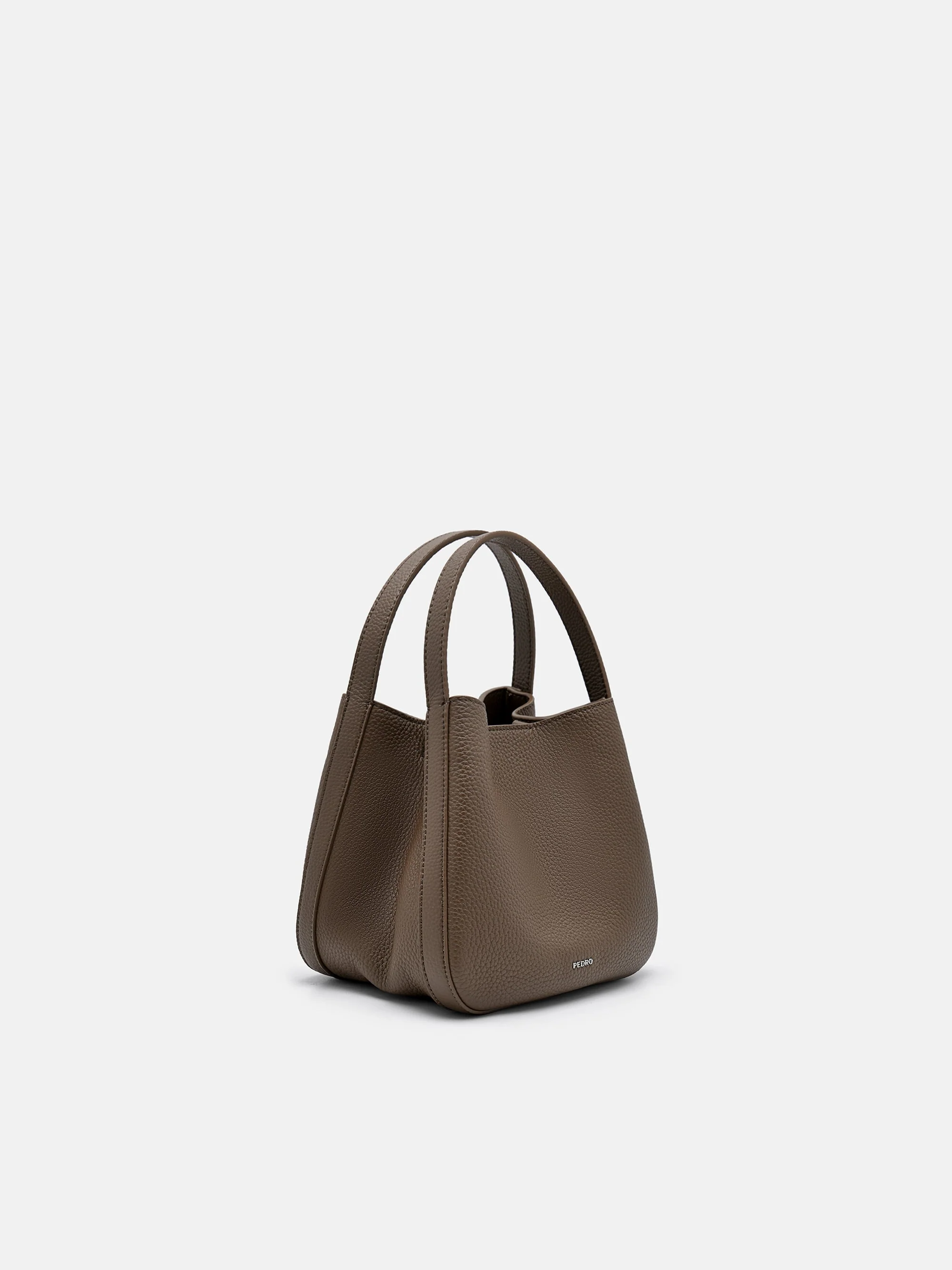Dana Leather Bucket Bag - Image 2